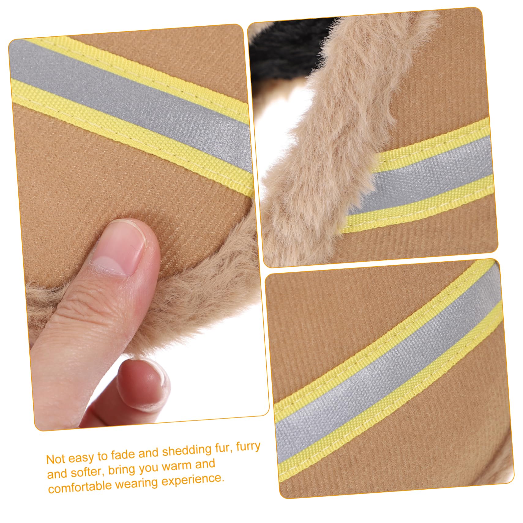 SOIMISS 4piezas Calentador De Orejas Unisex Orejeras Térmicas De Protección Frío Para Actividades Al Aire