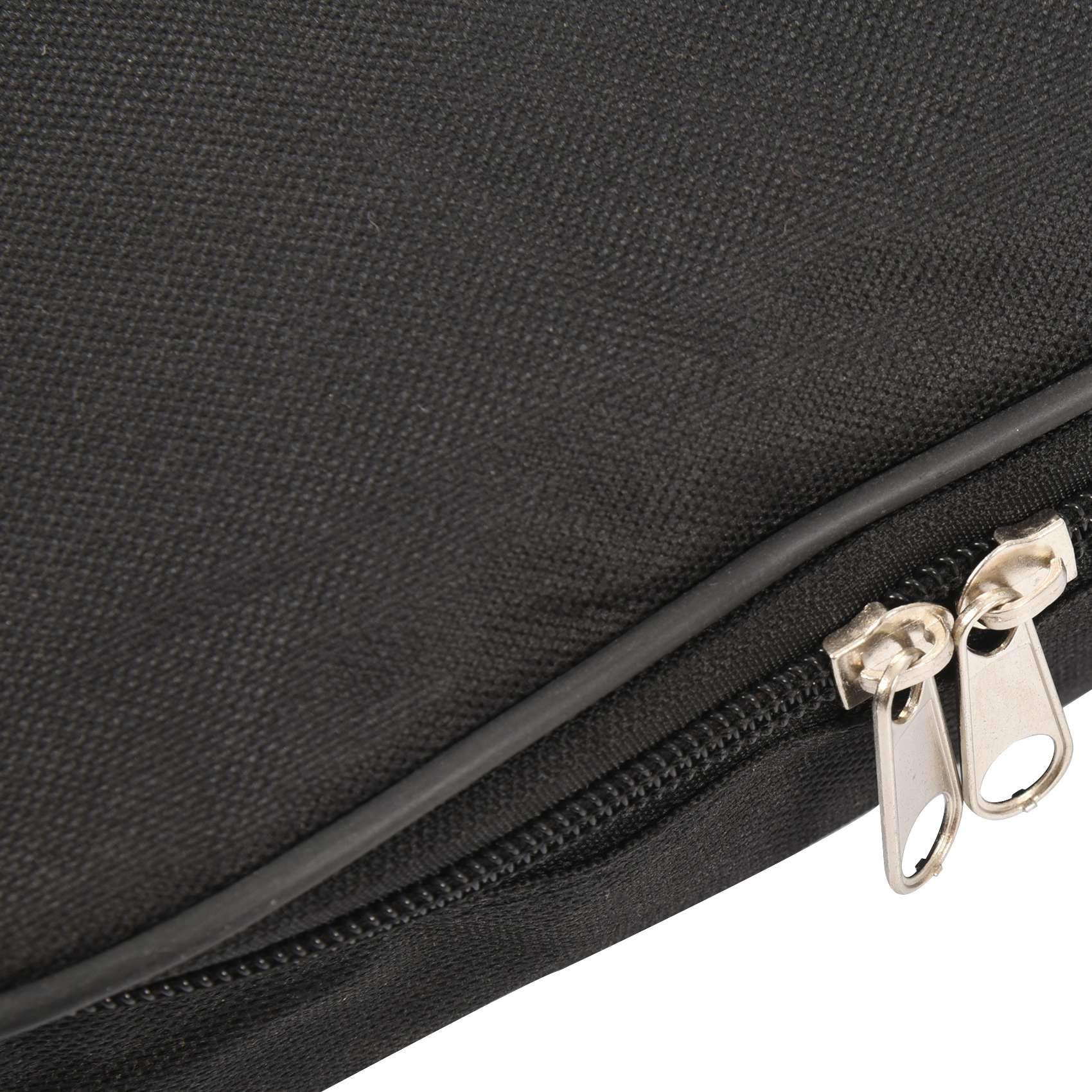 Noir Etanche Double Sangles Basse Housse Etui pour Guitare Basse Electrique 5Mm Epaisseur Eponge Rembourree