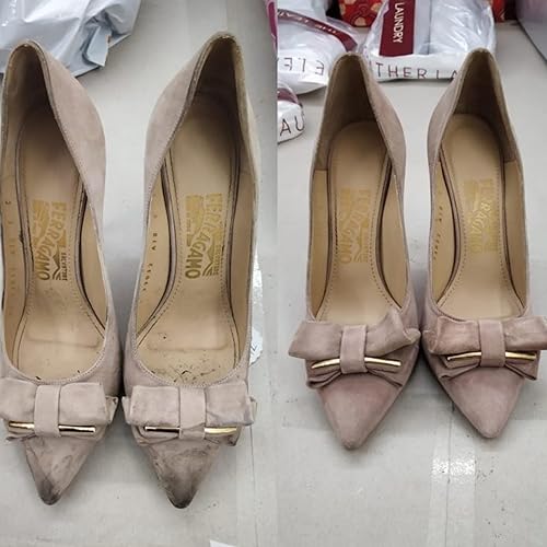 Miniatura 2 de Limpiador de zapatos de tela de nailon, piel, satén, nubuck, ante E-Z, 8 onzas, de Lincoln