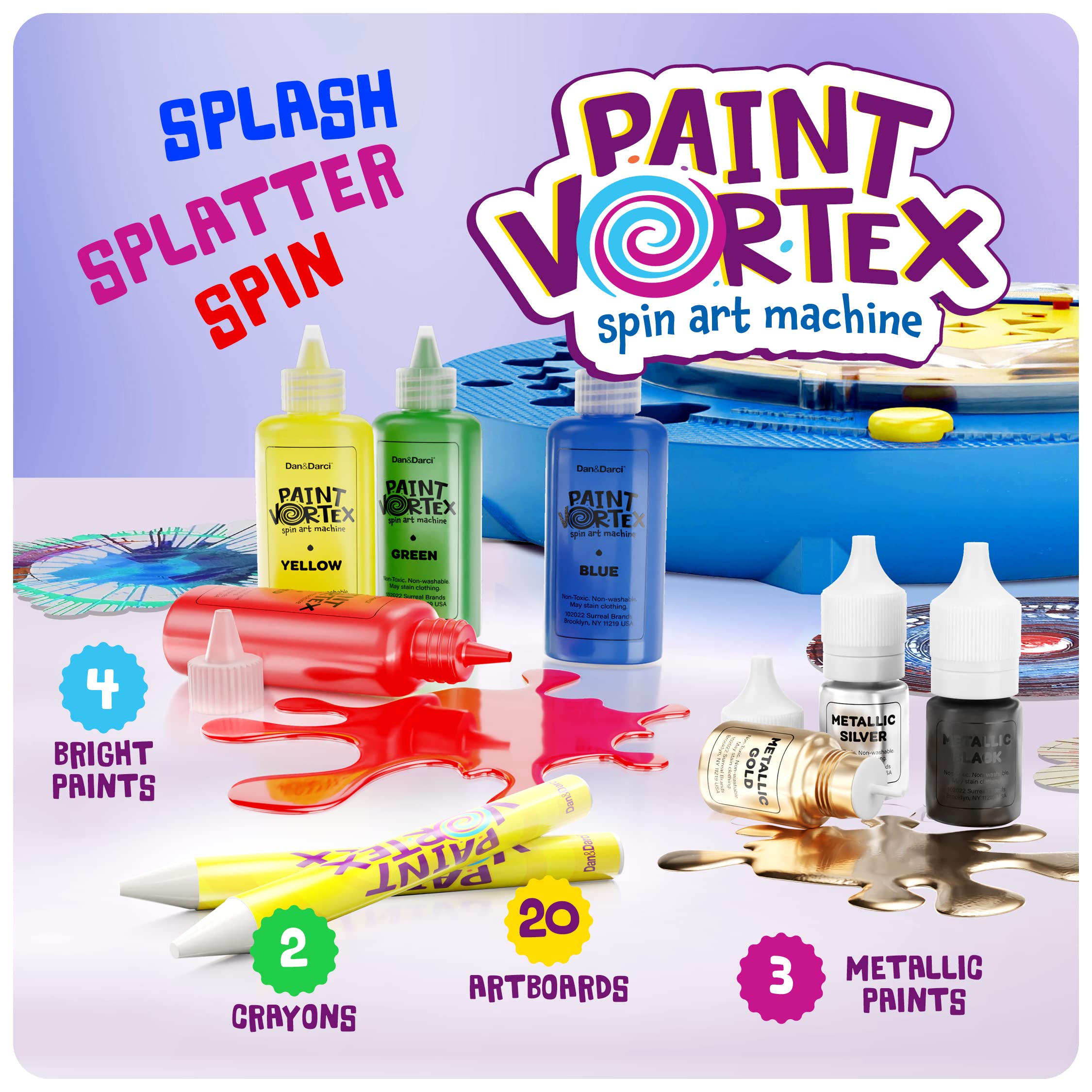 Spin Art Machine Kit Pa...B0BMW3KNHZ