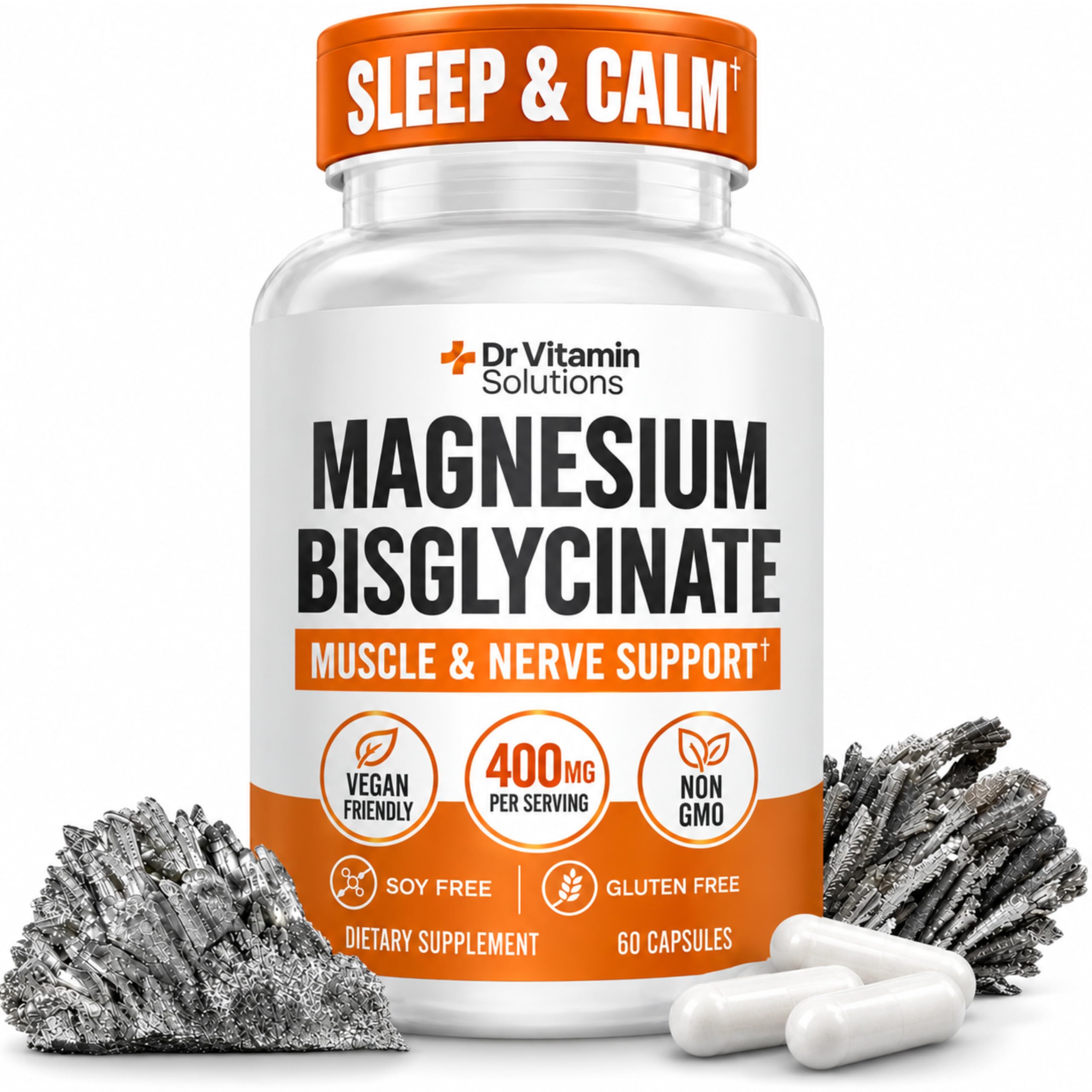 Magnesium Glycinate 400mg - Albion Chelated Bisglycinate for Sleep — Amazon image 8