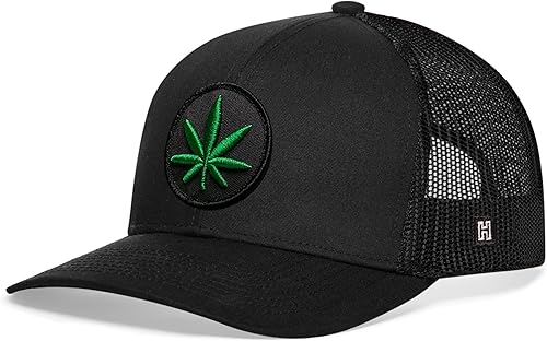 Miniatura 2 de HAKA Lifestyle - Gorra de camionero para hombres y mujeres, gorra de béisbol ajustable, malla a presión, resistente sombrero de golf al aire libre