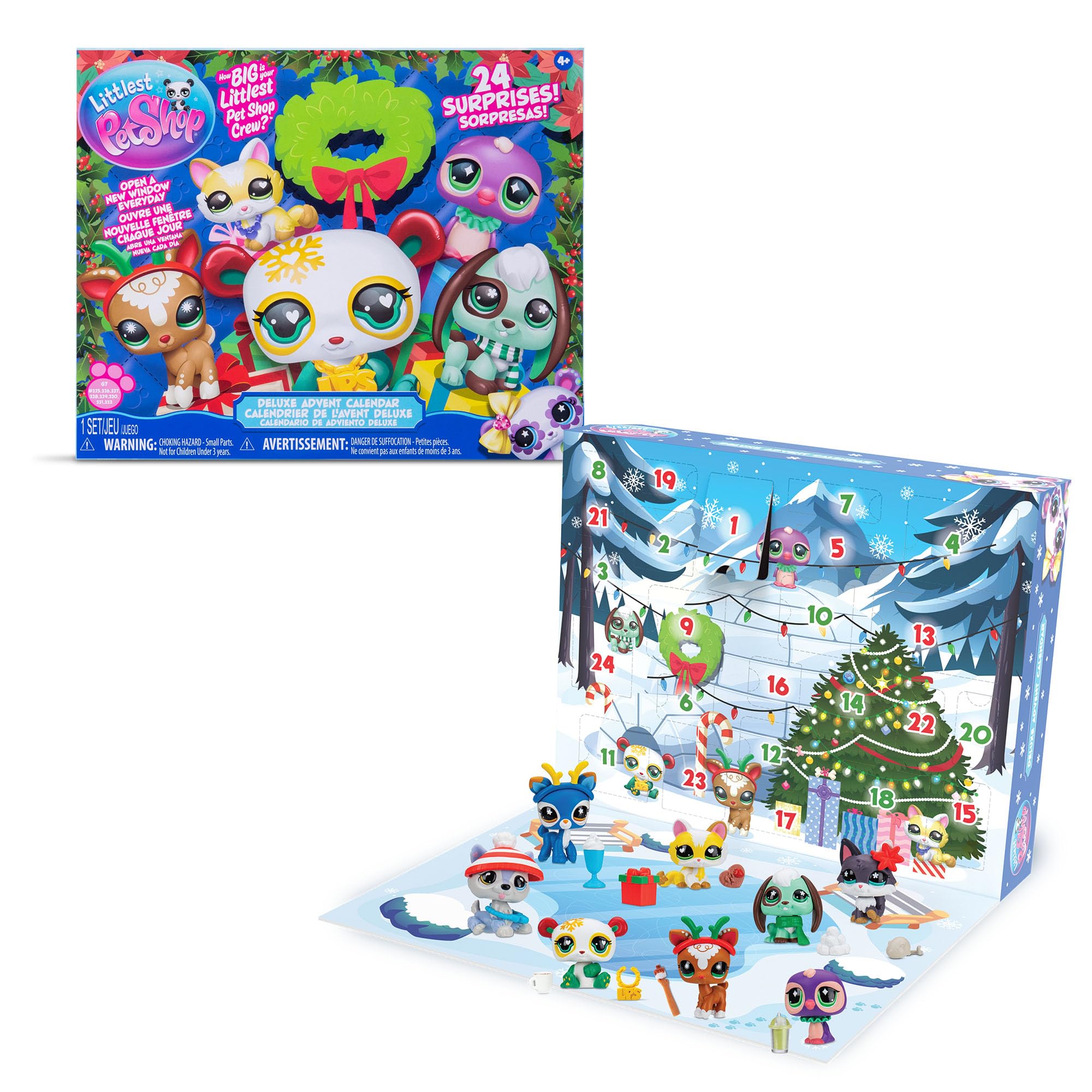 Amazon.com: Littlest Pet Shop - Deluxe Holiday Calendar - Series 4