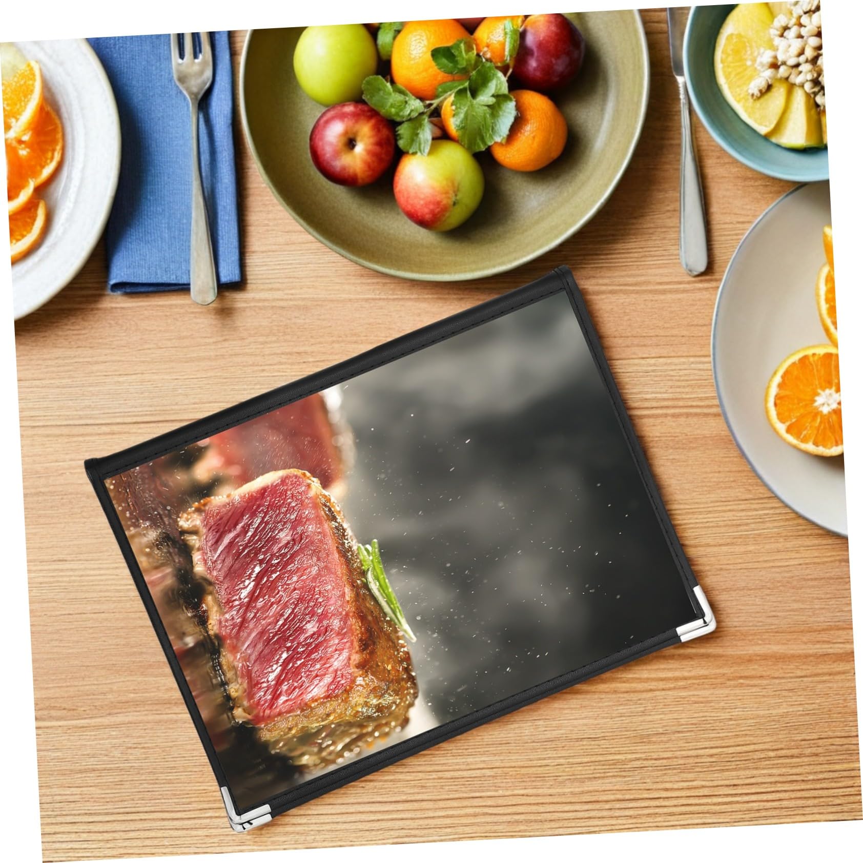 Portamenús Transparente Para Restaurante Protector De Menús Carpeta De Pvc Para De Precios De Alimentos