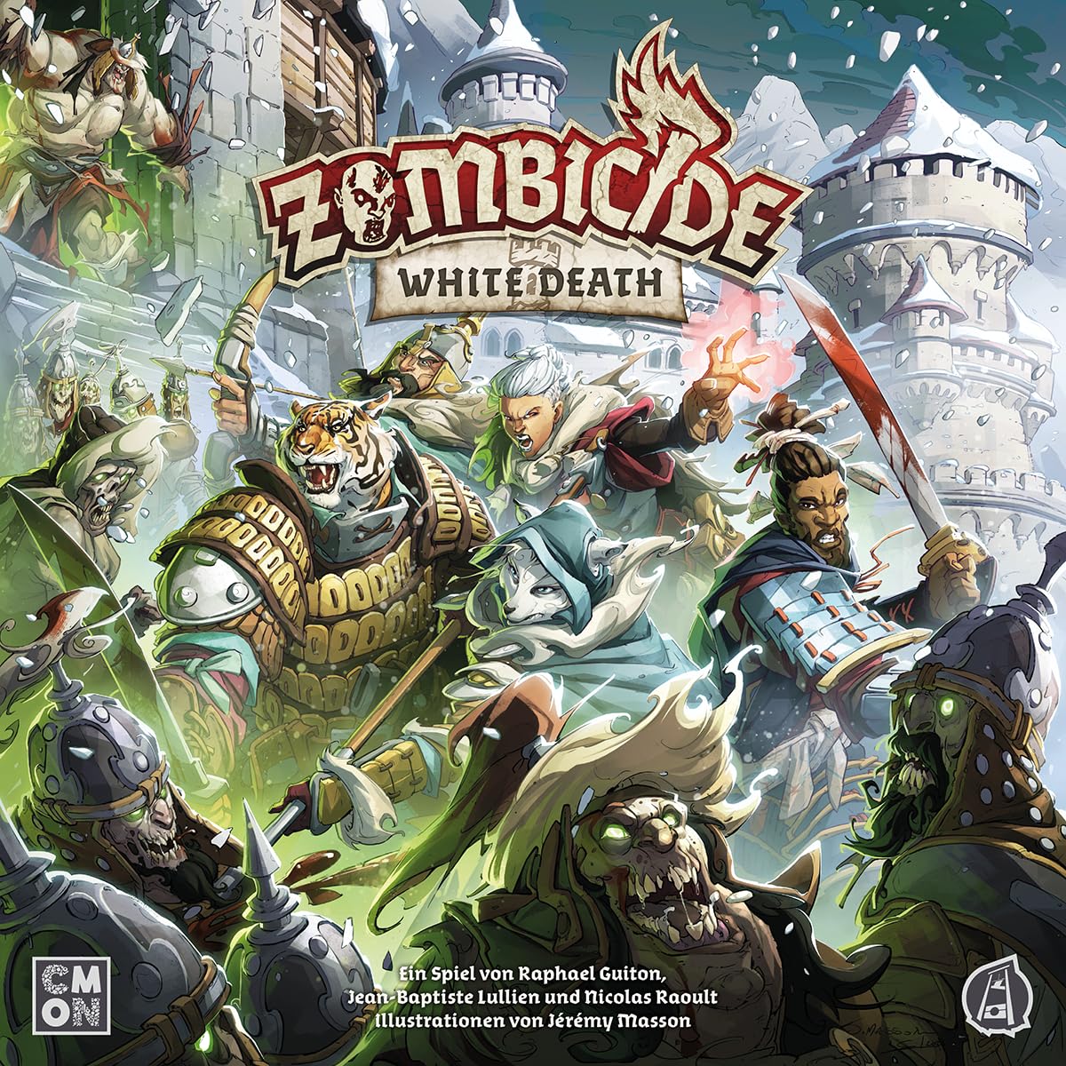 CMON, Zombicide: White Death, Grundspiel, Kennerspiel, Deutsch