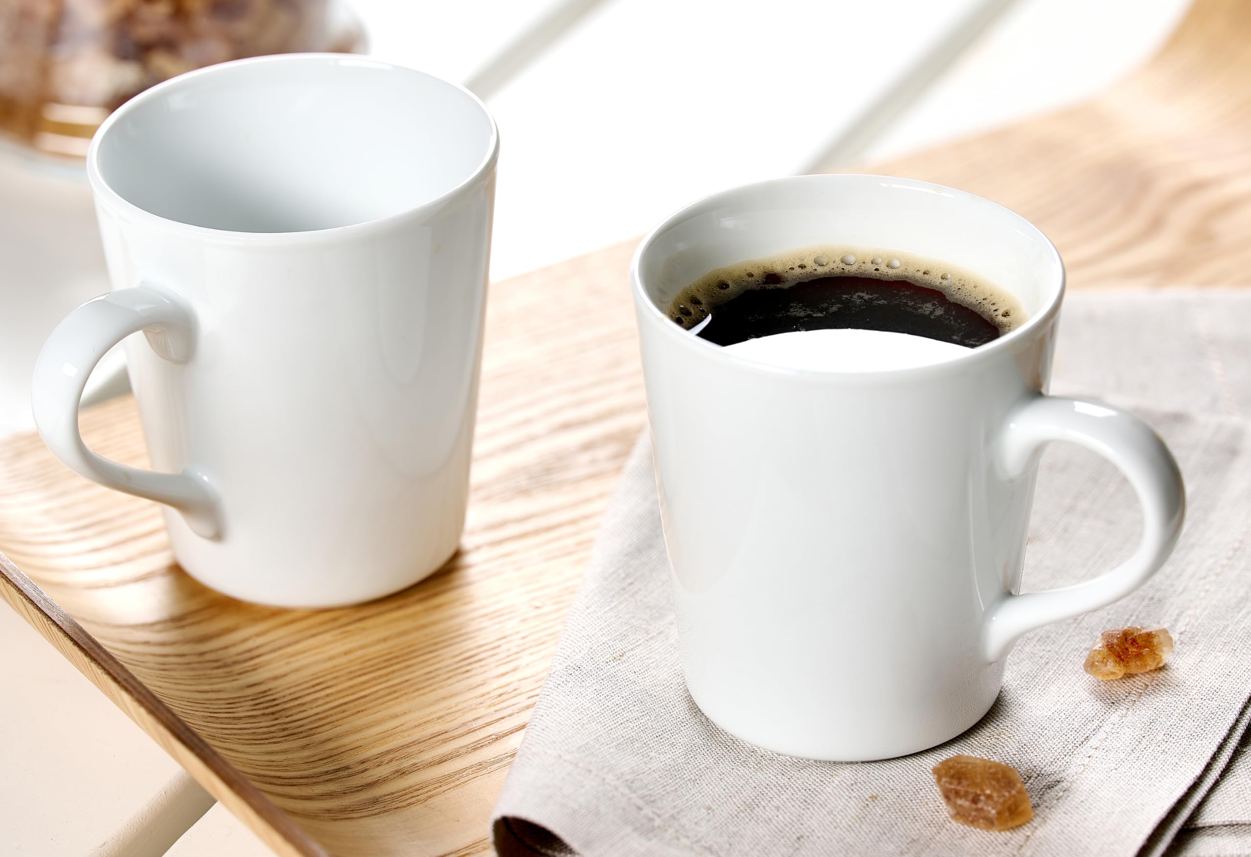 Ritzenhoff & Breker Kaffeebecher-Set Vio | 6-teilig | 300 ml | weiss