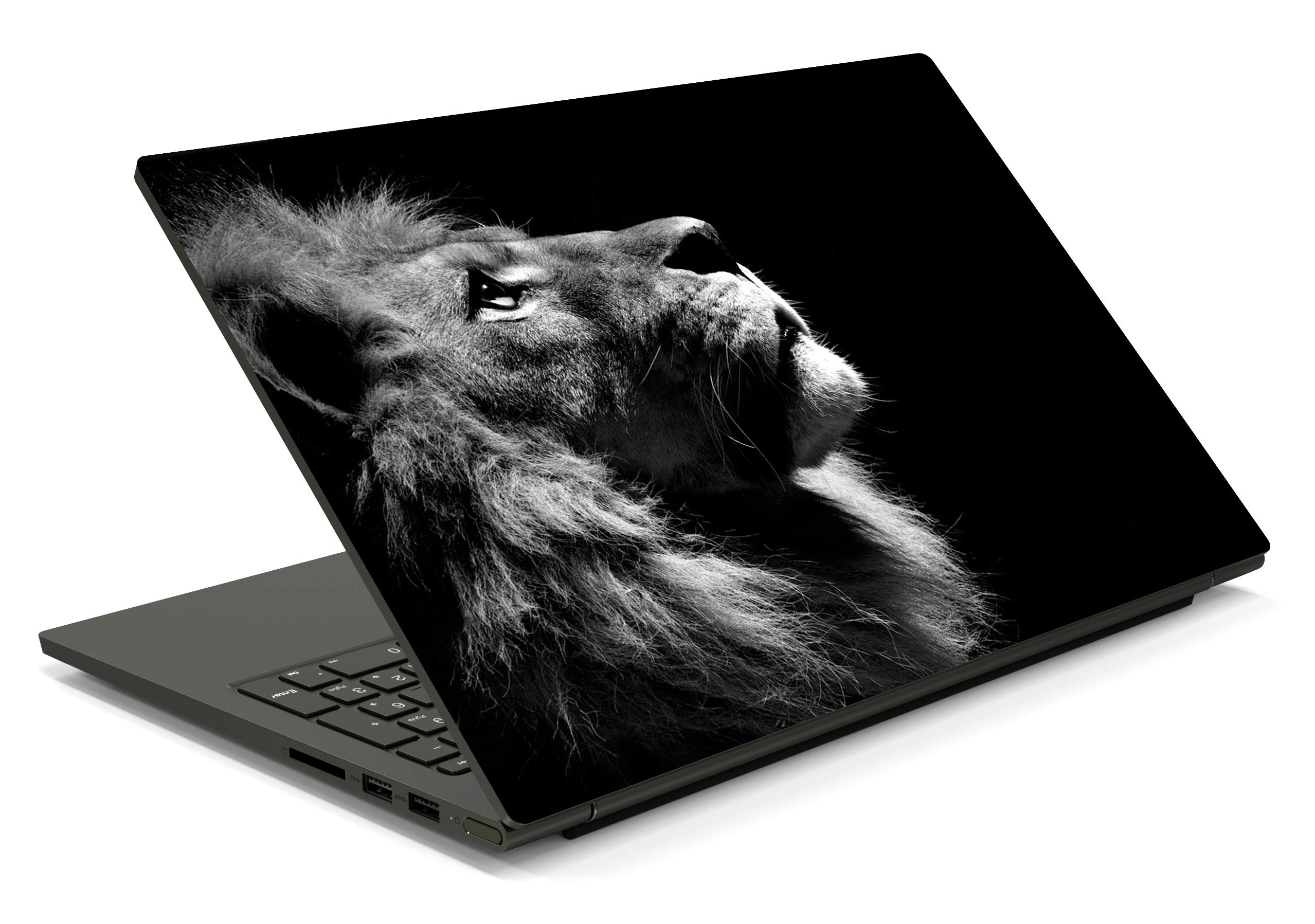 ISEE 360® Laptop Skin Cover Laminated The Lion Story Stickers and Free Track pad Skin Girls Boys Kids Students Office Vinyl Printed Multicolored HD Quality Sticker 14 Inches (B08PS6LQ7S) Amazon Price History, Amazon Price Tracker