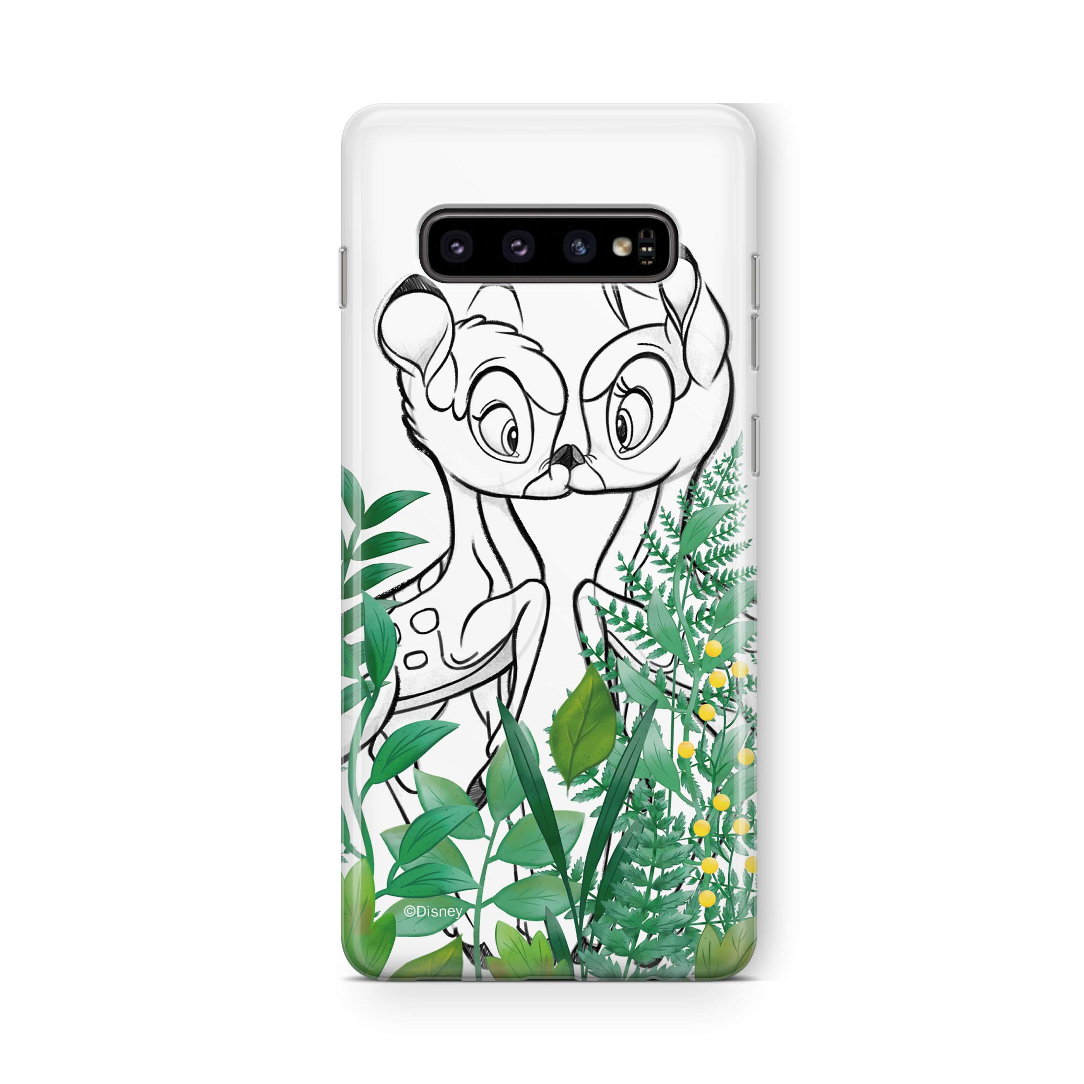 ERT GROUP mobile phone case for Samsung S10 original and officially Licensed Disney pattern Bambi 009 optimally adapted to the shape of the mobile phone, case made of TPU