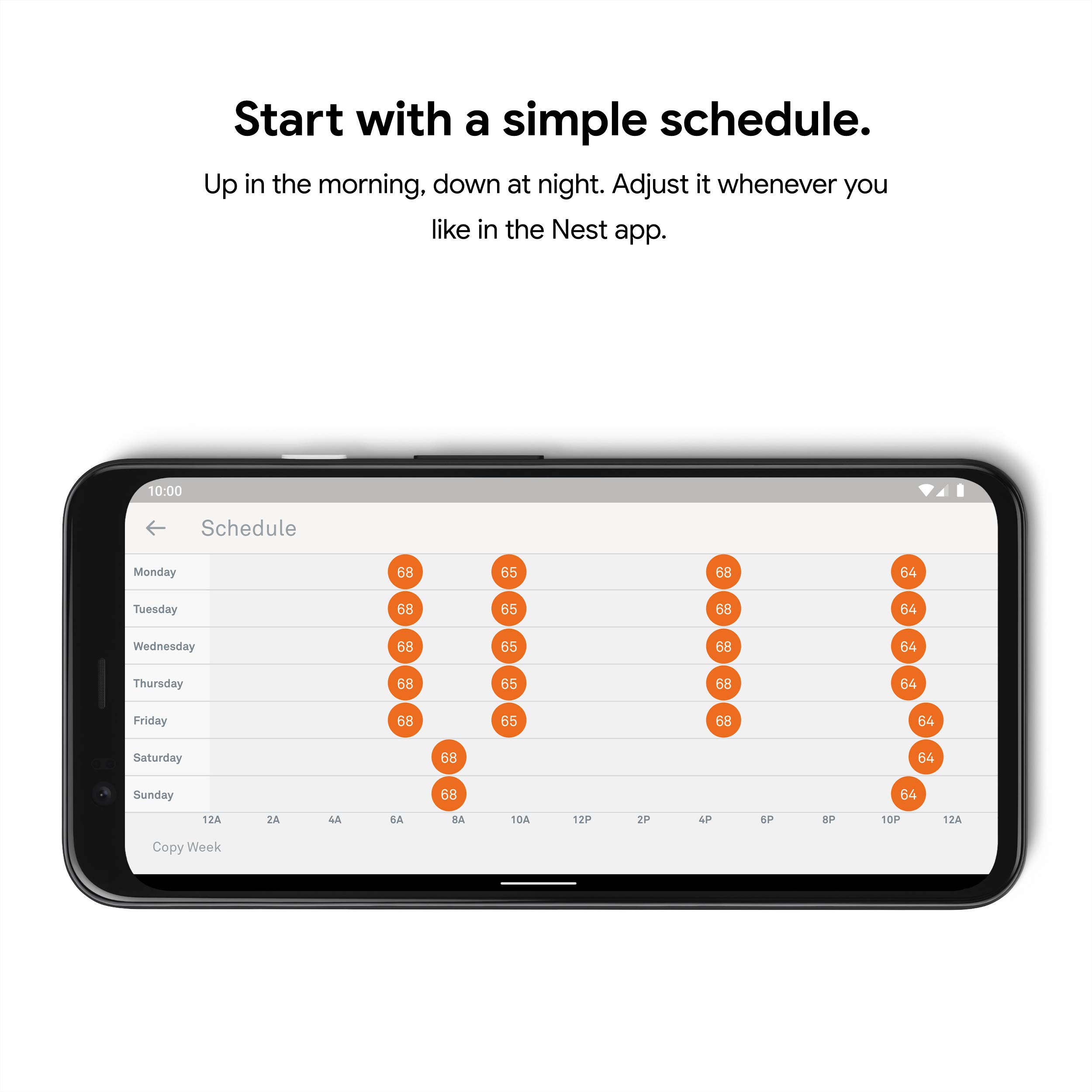 Google Nest Thermostat E Programmable Smart Thermostat for Home 3rd