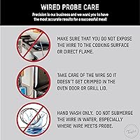 Vista 5 de Termómetro digital de cocina Taylor Precision Products, con sonda y temporizador