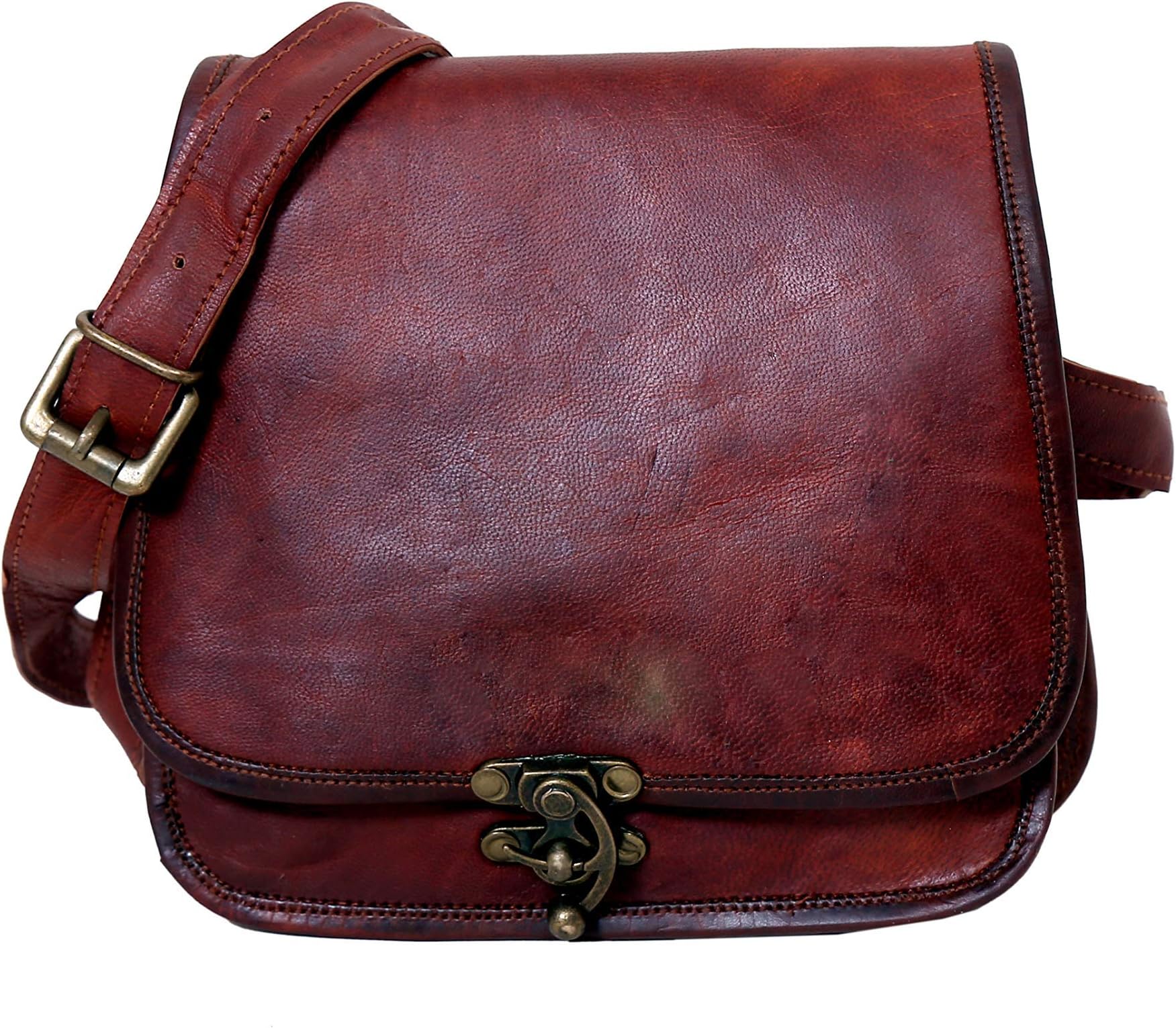 9 inches Urbankrafted Handmade Genuine Unisex Ladies Messenger Bag