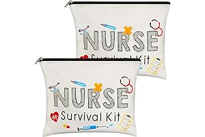 2 Packs Nurse Survival Kit Cosmetic Bag