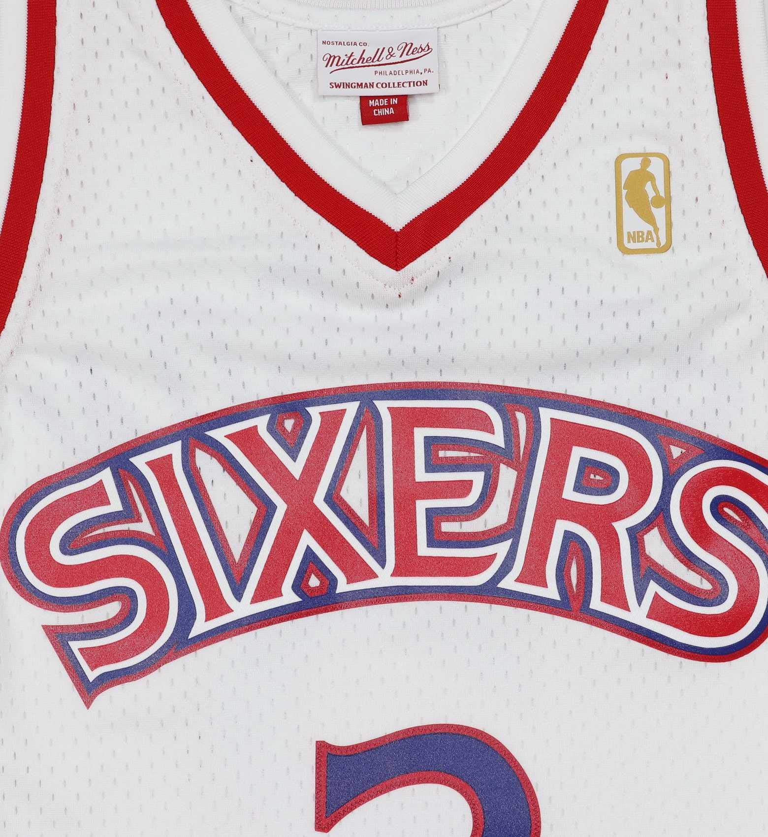 Mitchell & Ness Philadelphia 76ers Mitchell & Neww Jersey NBA Swingman Jersey Allen Iverson 3