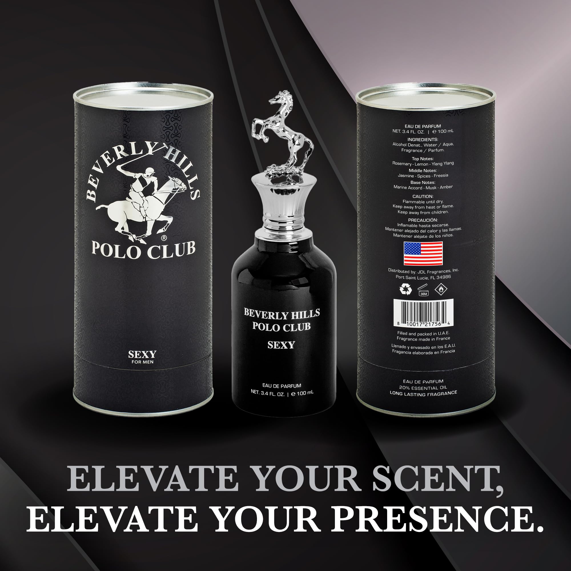 Amazon.com : Beverly Hills Polo Club SEXY Eau de Parfum for Women