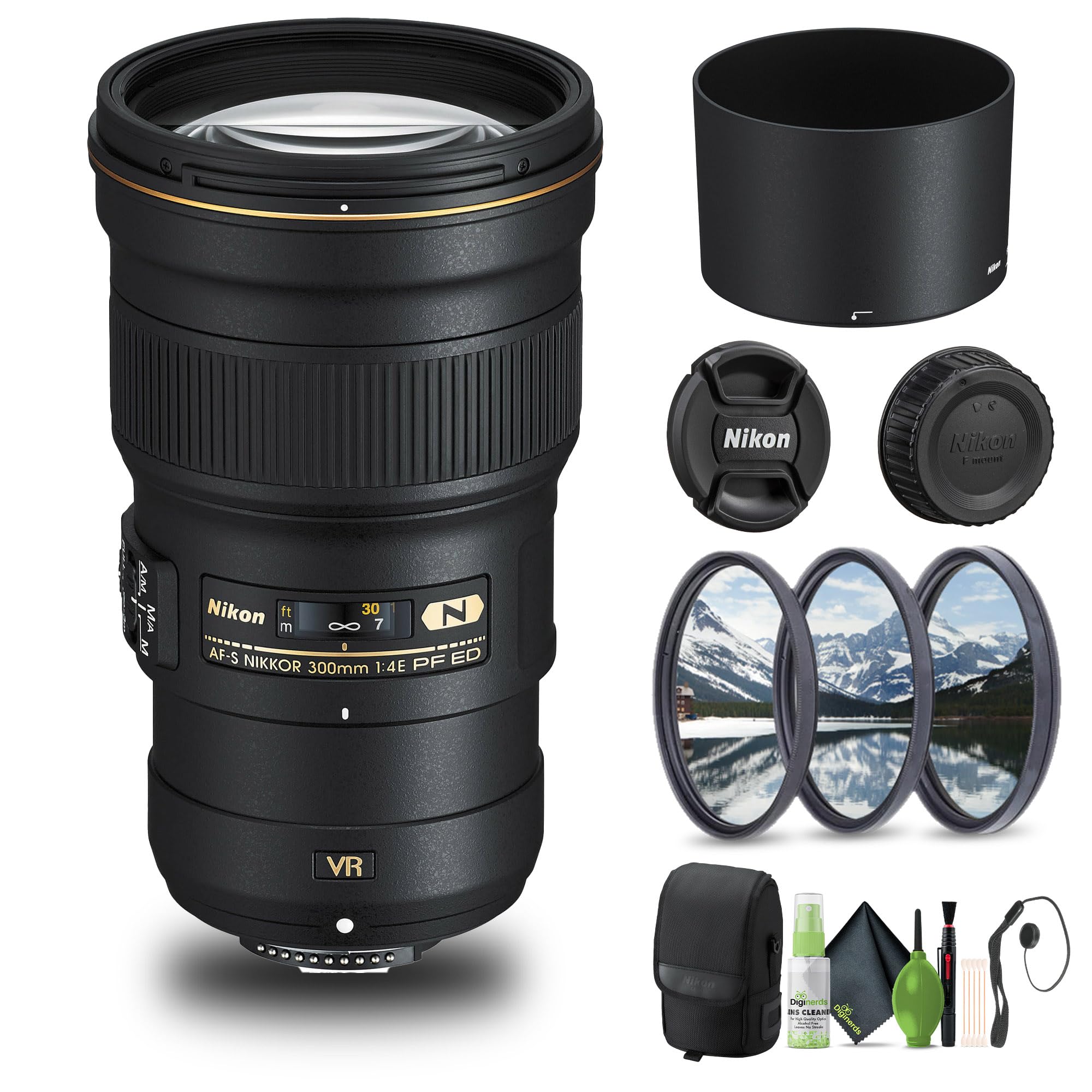 Amazon | Nikon AF-S NIKKOR 300mm f/4E PF ED VRレンズ(2223) +