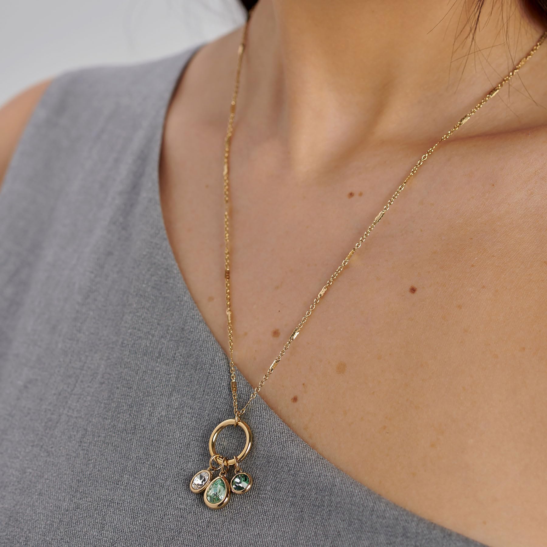 Brosway Collana Donna in Acciaio | Collana Con Cristalli | Collezione Symphonia - BYM200