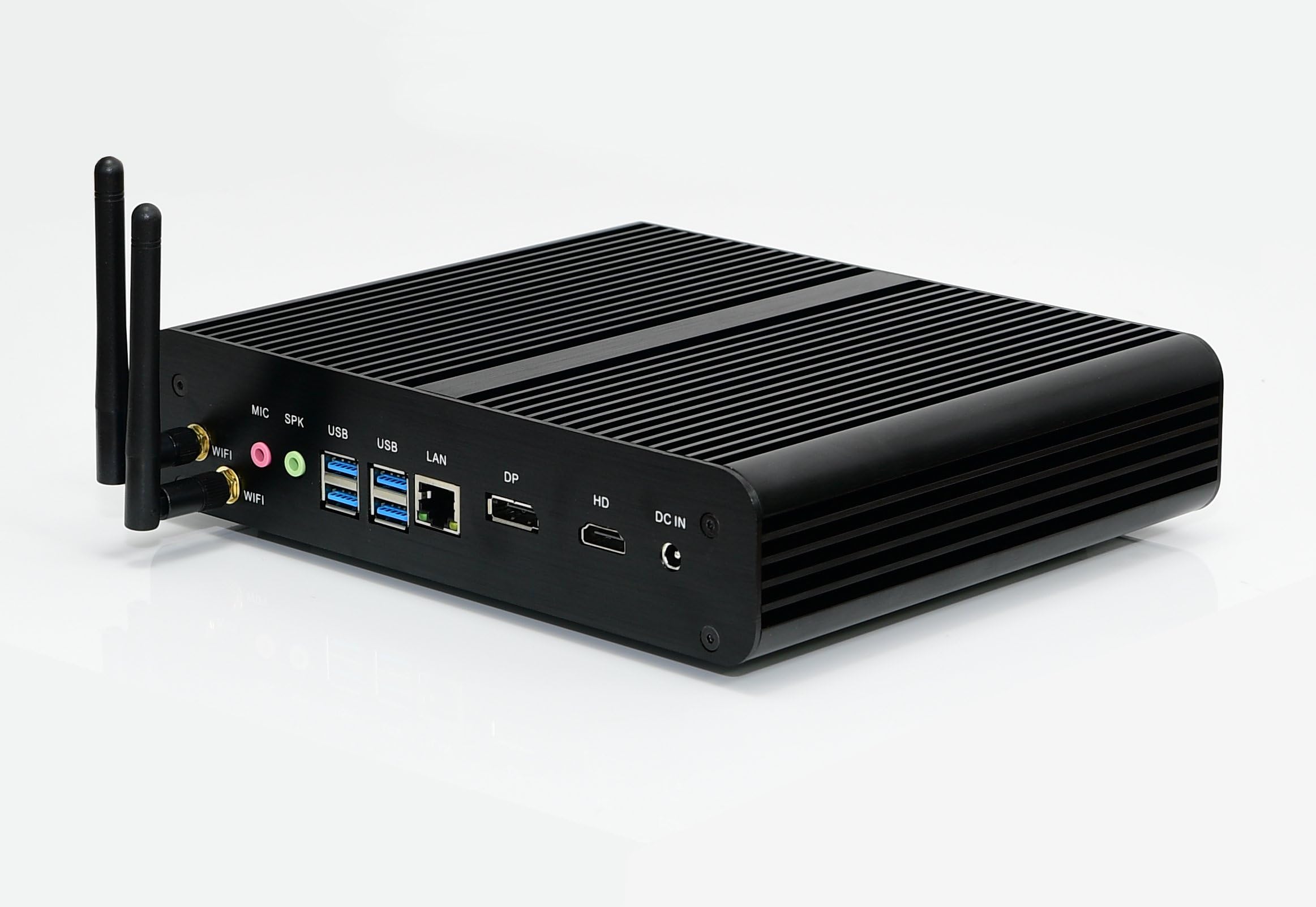 KINGDEL i7-6500U CPU Mini Computer, 4K HTPC with 16GB RAM, 512GB SSD, i7 6th Generation SKYLAKE CPU, 4096x2304, DP, HD, 4*USB 3.0, Card Reader, Metal Case W-11 Pro