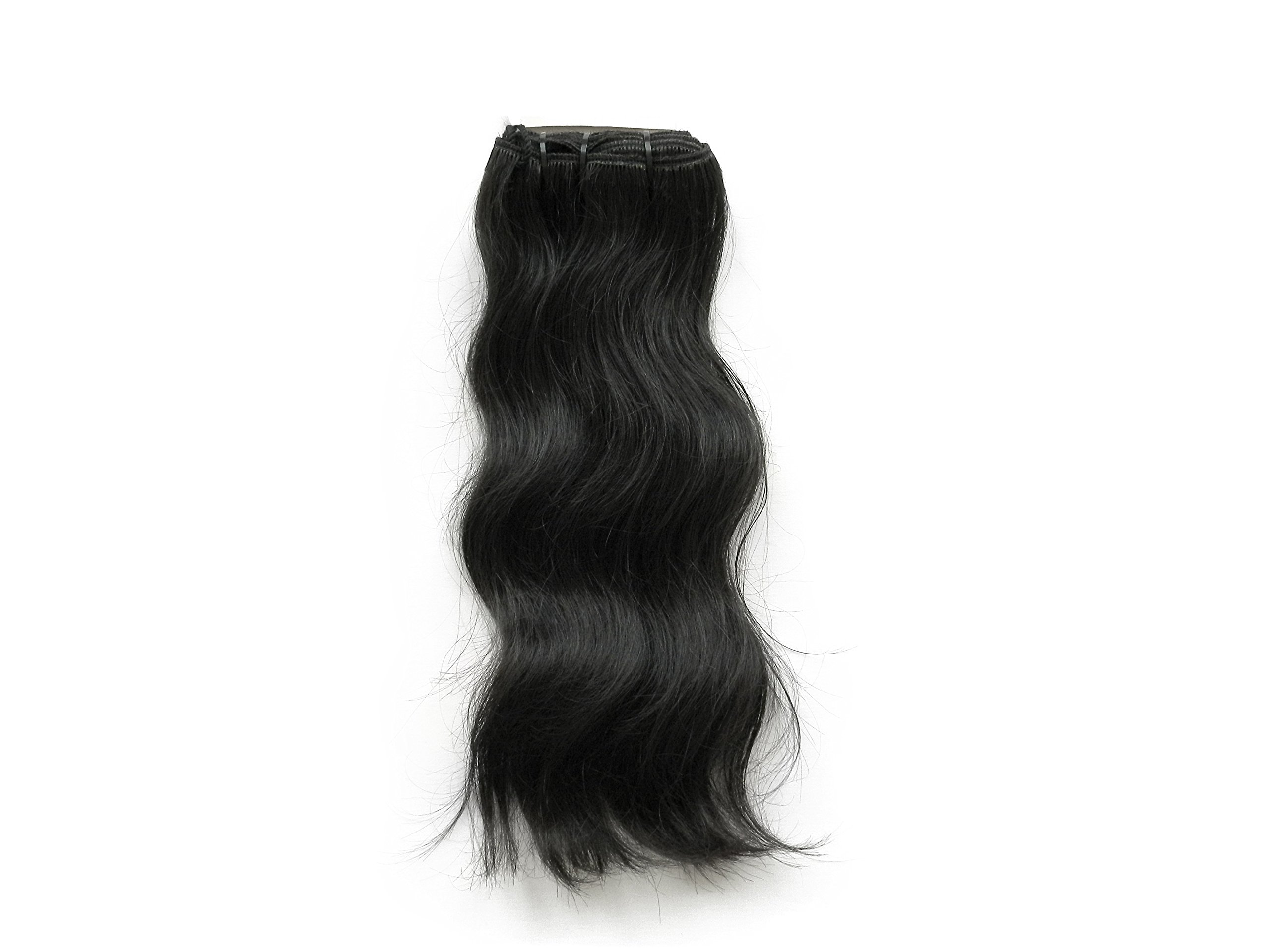 Remy Pure Natural Wavy Machine Weft - 12 Inch Hair Extension