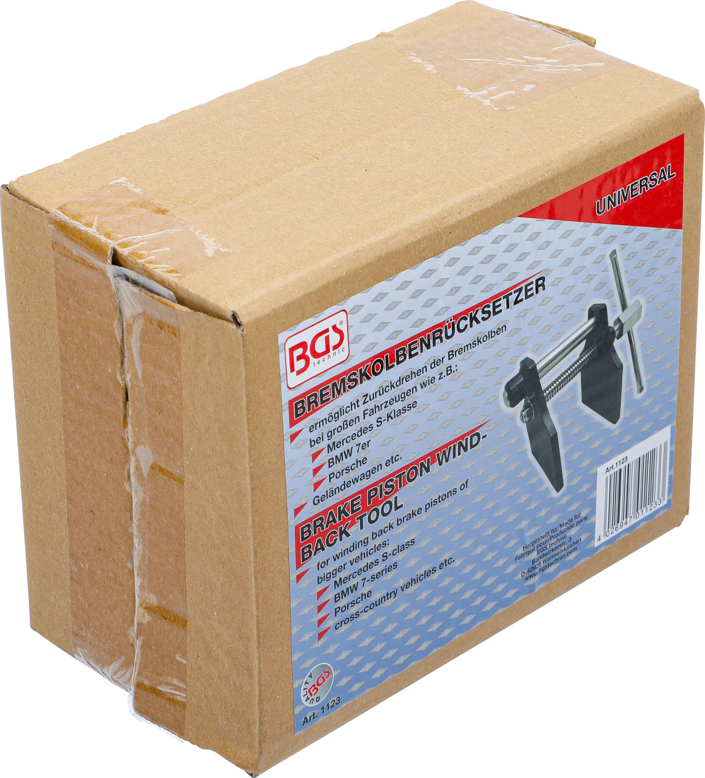 BGS 1123 | Reposicionador de pistones de freno | universal