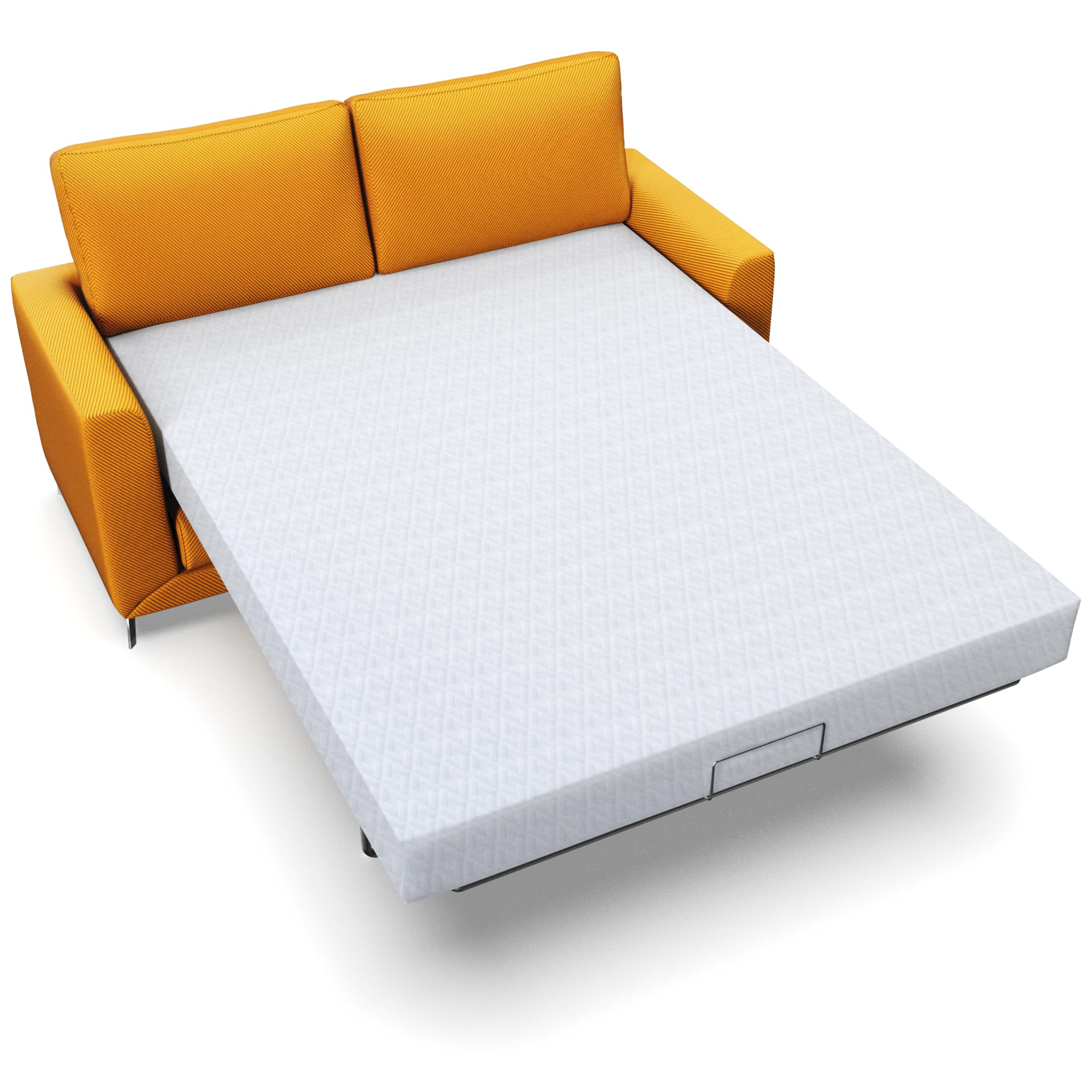 4.5 Inch Cold Gel Memory Foam Mattress Replacement for Sleeper Sofa and Couch Beds - Queen Size - CertiPUR-US Certified