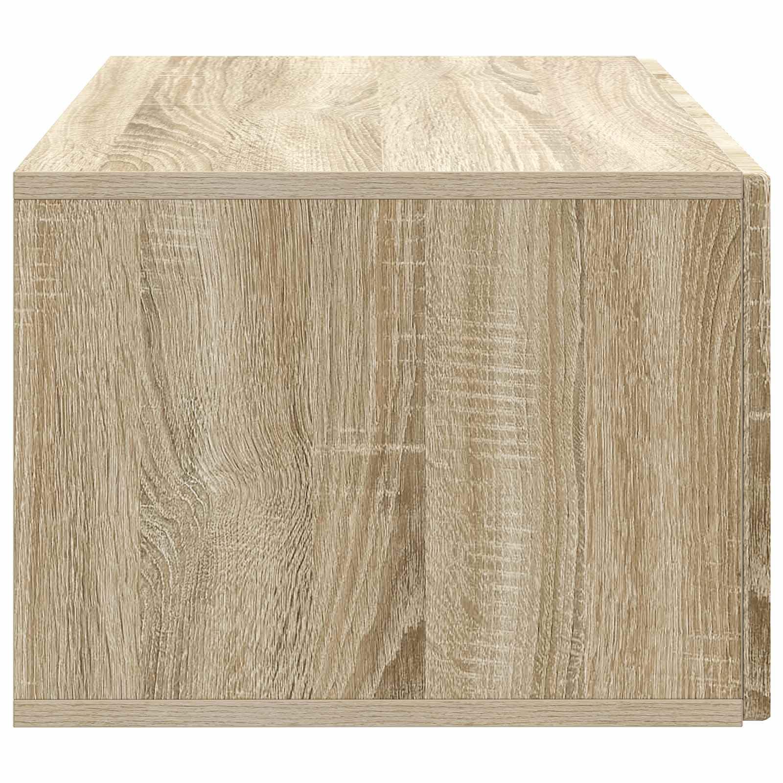 Fengshui Szafka TV montowana na ścianie dąb Sonoma 59,5 x 41 x 30 cm
