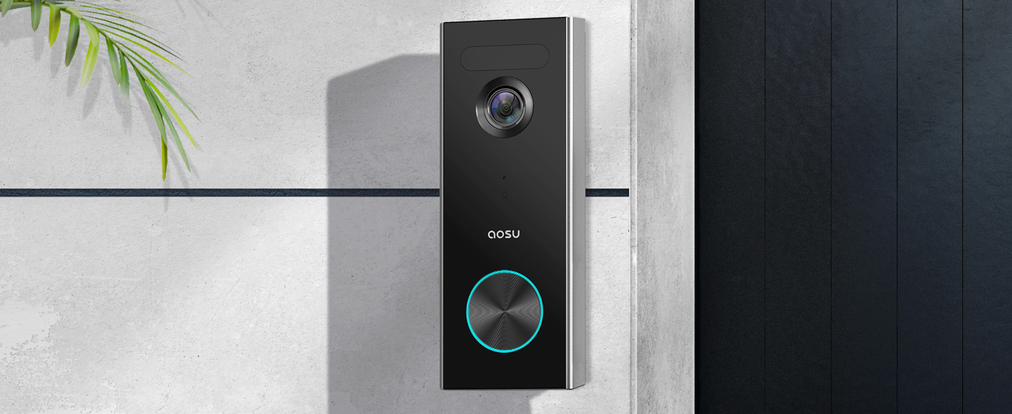 Amazon.com: Doorbell Camera Wireless, aosu Battery-Powered