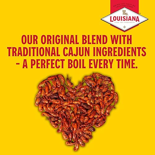 Miniatura 6 de Louisiana Fish Fry Products Condimento para hervir cangrejos, camarones y cangrejos, condimento completo en polvo de mariscos picante y delicioso,