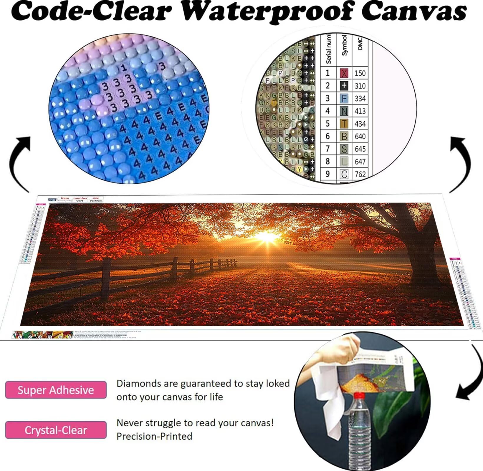 Zestawy do malowania diamentowego dla dorosłych 5D DIY Diamentowa sztuka klonowa DIY Dorośli Gem Art Zestawy Kompletne Haft krzyżykowy Puzzle Kreskówki Prezent Akcesoria dla początkujących Ogrodzenie