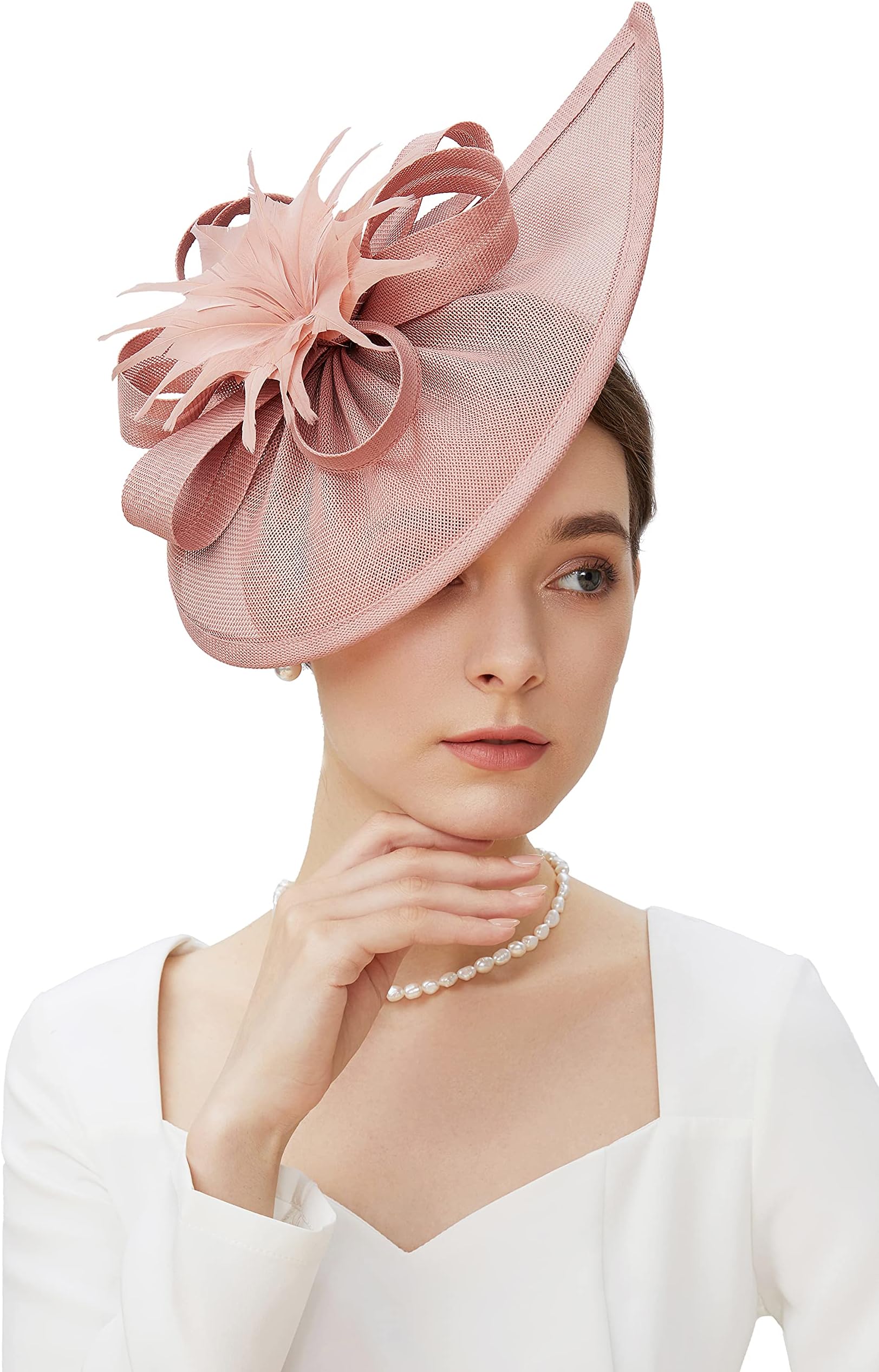 Fascinators Hats for Women Tea Party Sinamay Kentucky Church Hat