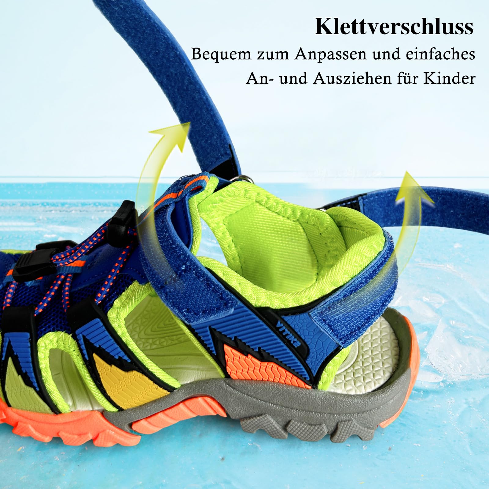 Sandalias para niños, para deportes al aire libre, para niñas, verano, playa, piscina, zapatillas de senderismo, para la playa, senderismo, unisex
