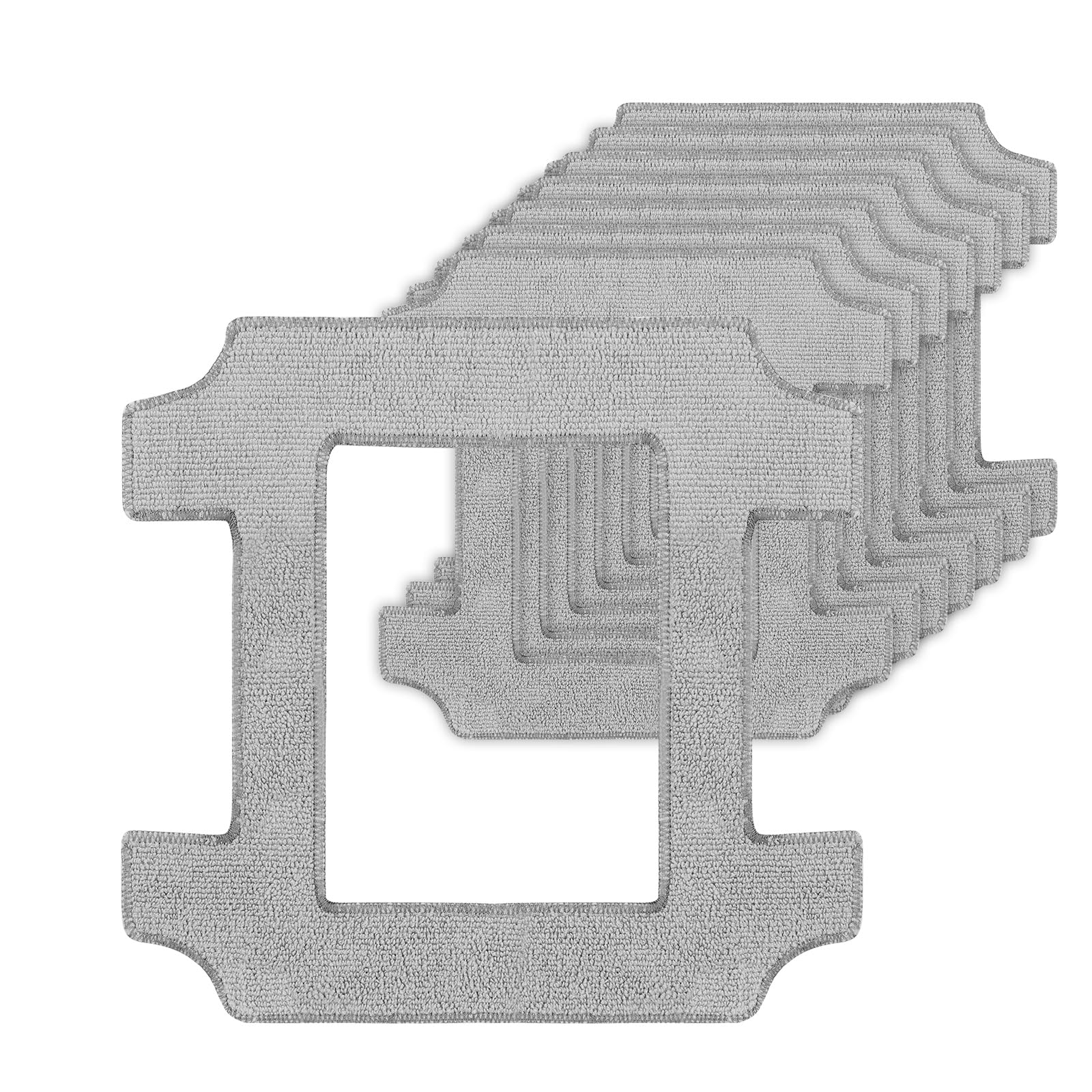 8 Stück Reinigungspad Kompatibel mit ECOVACS Winbot W2S / W2S Omni Fensterputzroboter, Wischtücher Roboter Reinigungstuch, Wiederverwendbar und Waschbar Mikrofaser Wischtuch Ersatzteile