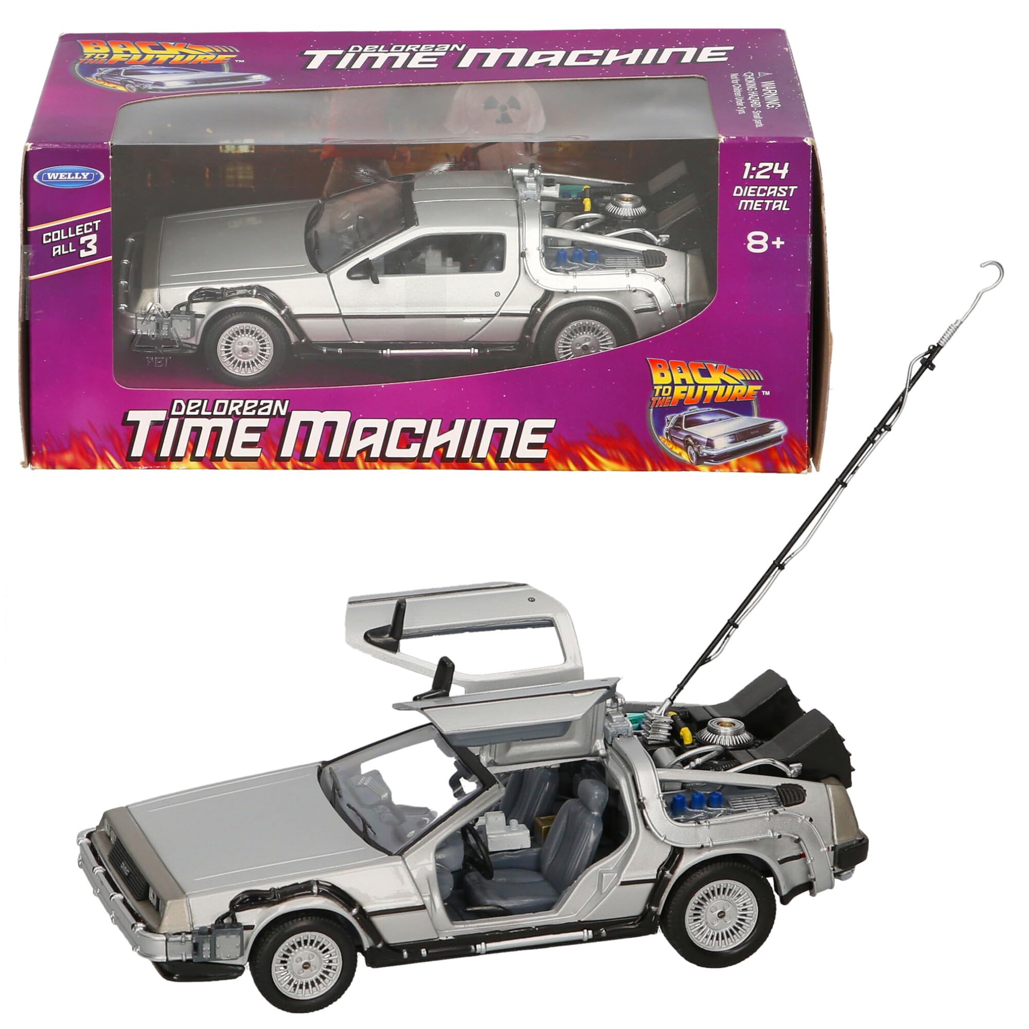 Welly 09066 zurück in die Zukunft 1 Delorean Time Machine: Amazon