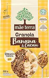 Mãe Terra Granola Banana e Cacau 800g