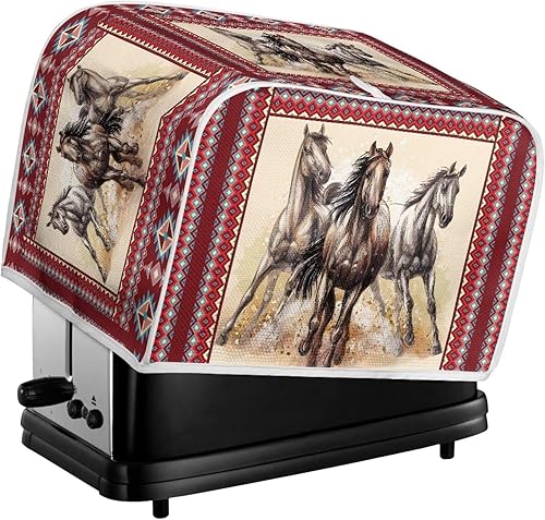 Miniatura 237 de Starry Night Toaster Covers 2 Slice Protectores de huellas dactilares a prueba de polvo y protección contra grasa para electrodomésticos Noche