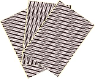 3 Sheets Match Striker Paper with Adhesive Match Striker Paper Sheets 11 X 8.5 Honeycomb Pattern Random Cut