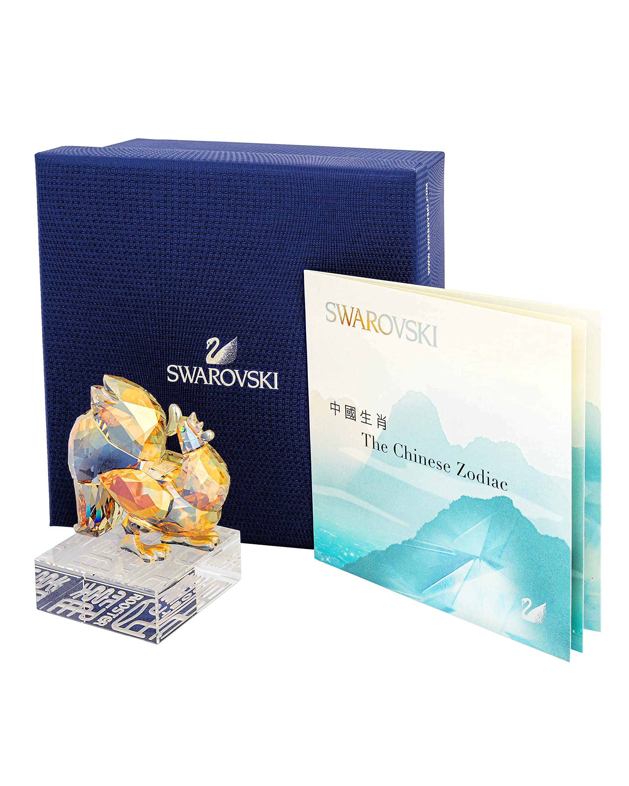 Amazon.co.jp: SWAROVSKI 「十二支 - 雄鶏クリスタル置物 - 5262075