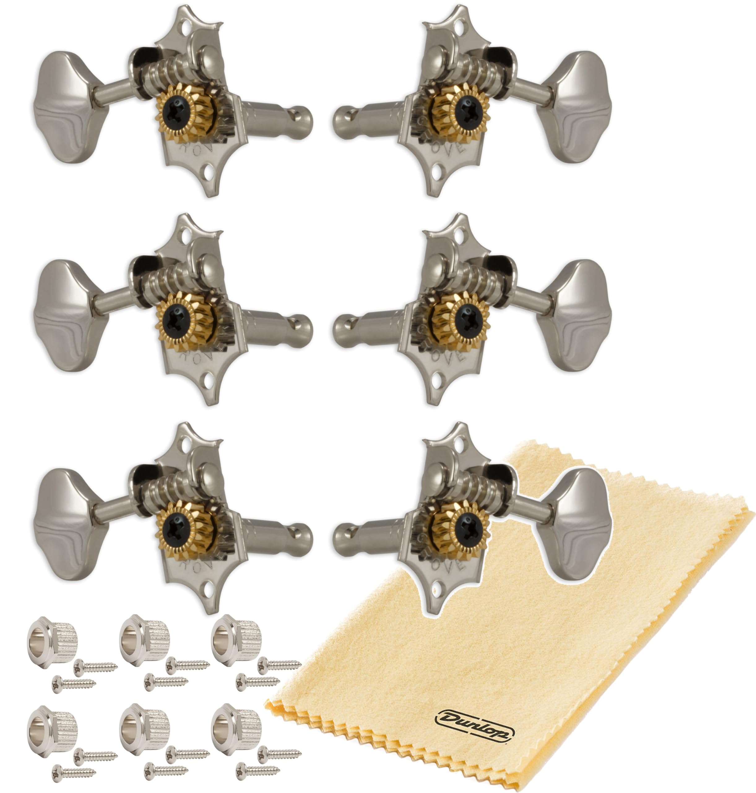 Amazon.com: Grover V97N STA-TITE 14:1 Open Gear Guitar Tuners