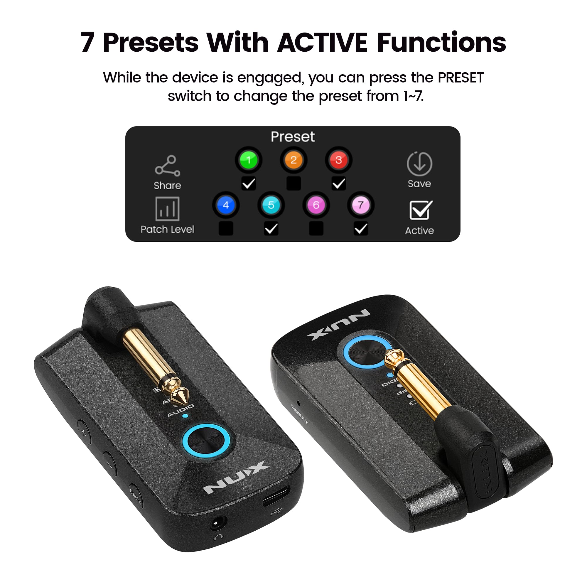 Amazon.com: NUX Mighty Plug Pro MP-3 - Amplificador de auriculares