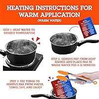 Vista 8 de Camerons Hot or Cold Gel Pack - XL Ice & Heating Pack (8"x11") - Large Reusable Pak Keeps Temperature - Use in Casserole Carrier & Lunch Box for