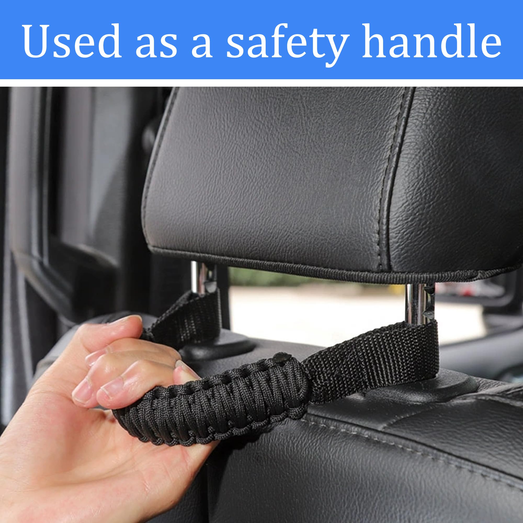 Ashata Poignée De Maintien Intérieure De Voiture Poignée Intérieure De Voiture Appui-tête Siège