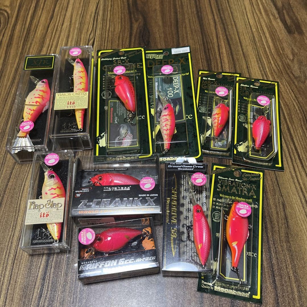 超レア メガバス サクラダイナマイツセット