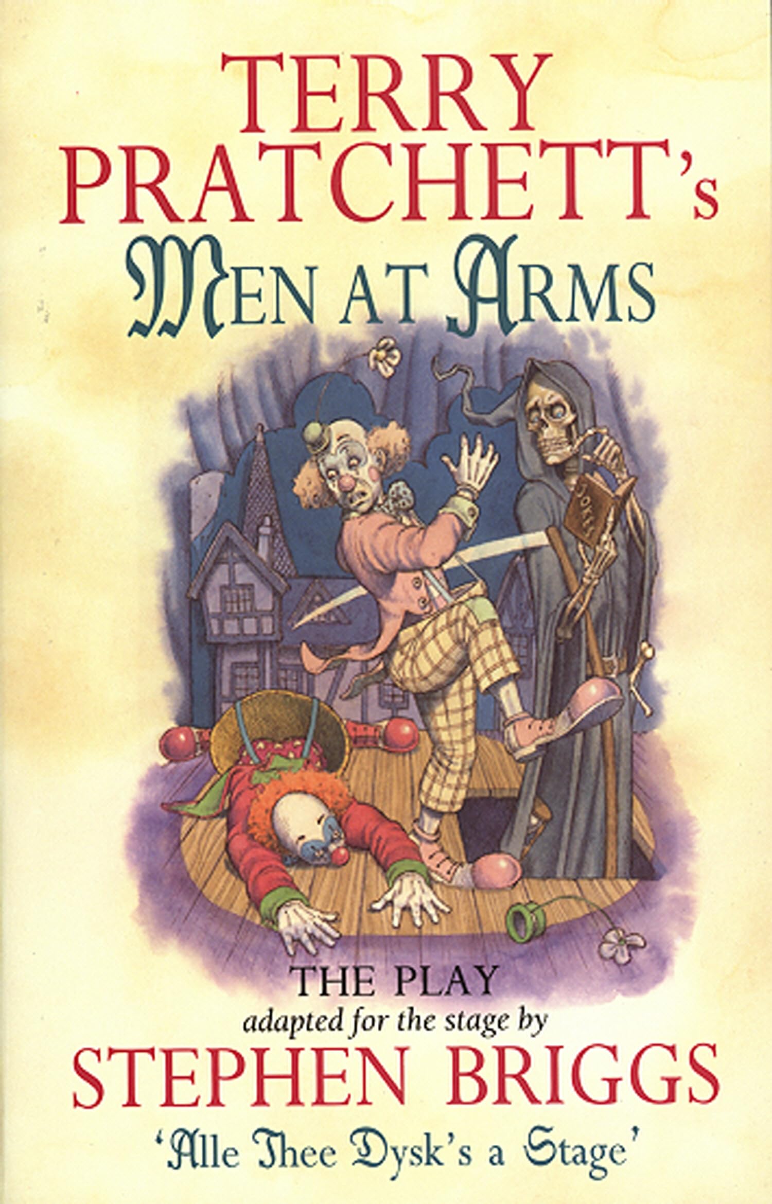 Men At Arms  Playtext by Stephen Briggs PAPERBACK 9780552144322