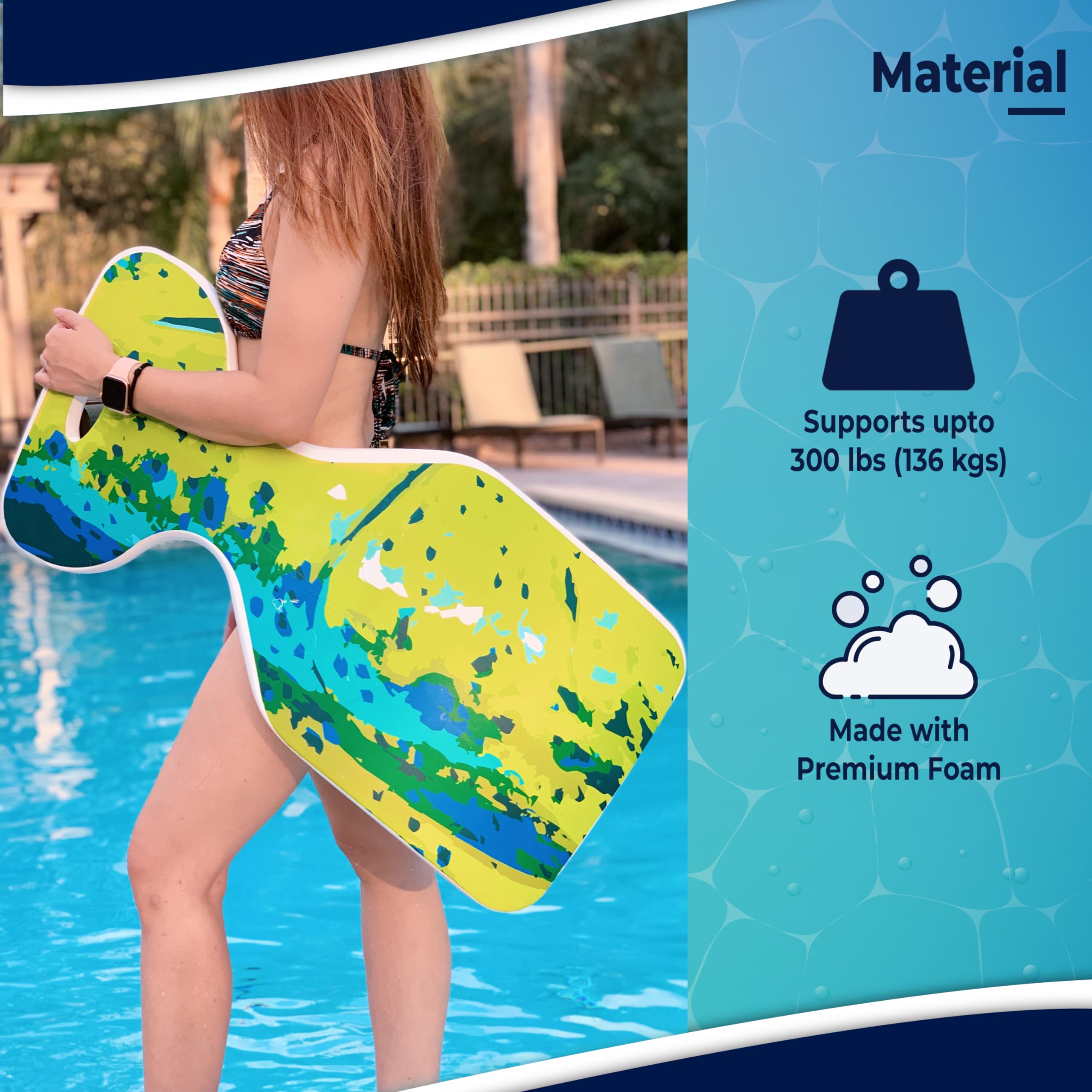 Snapklik.com : VOS Phoenix Graphic Printed Saddle Effusion Water Floats ...