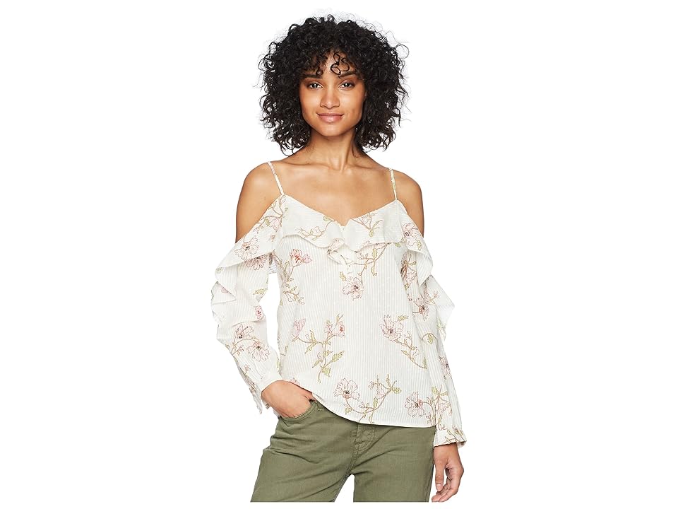 

Paige Arabeth Blouse (White/Mauve Shadows) Women's Clothing