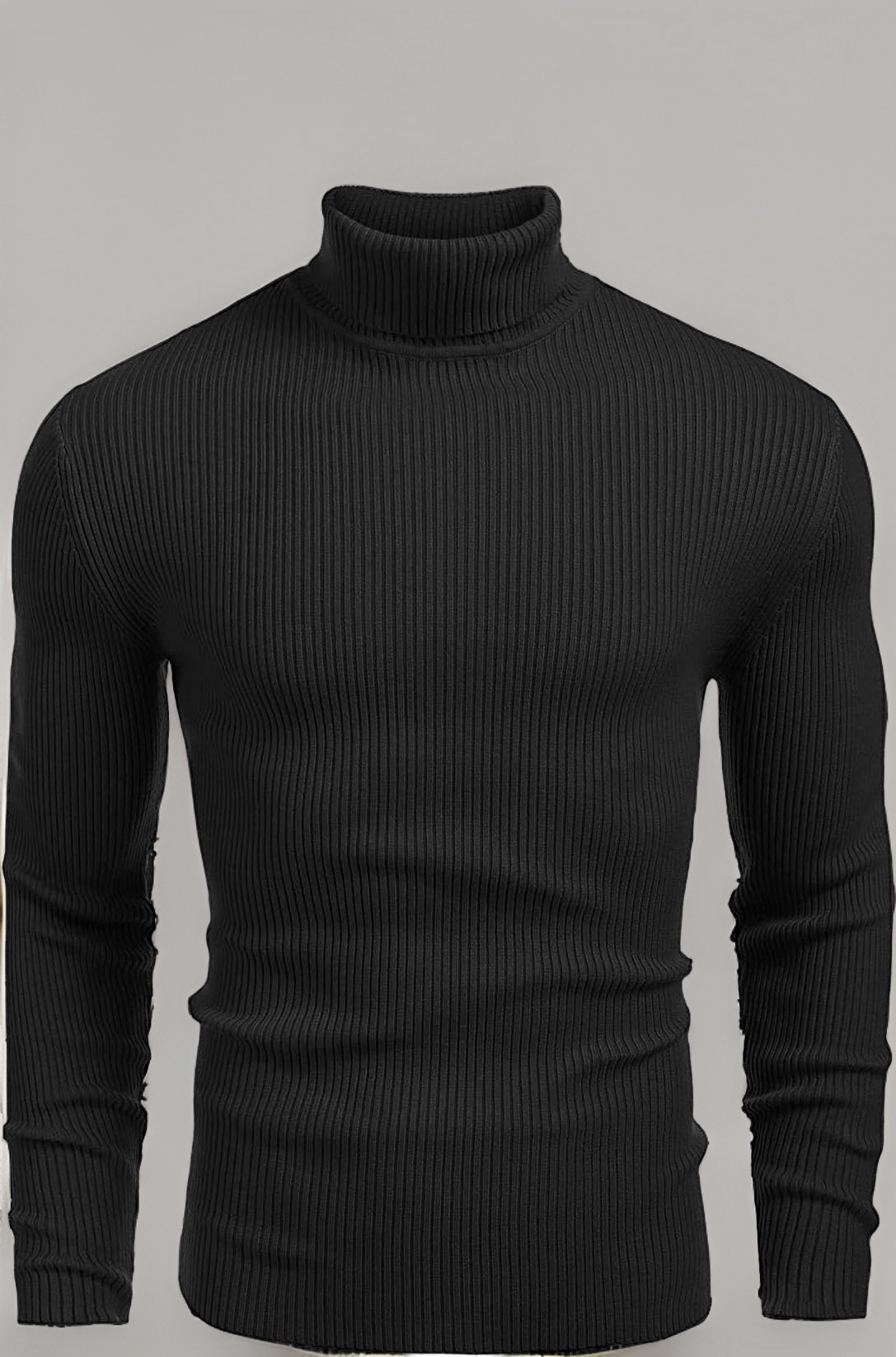 DENIMHOLIC Men's Cotton Turtle Neck Sweater