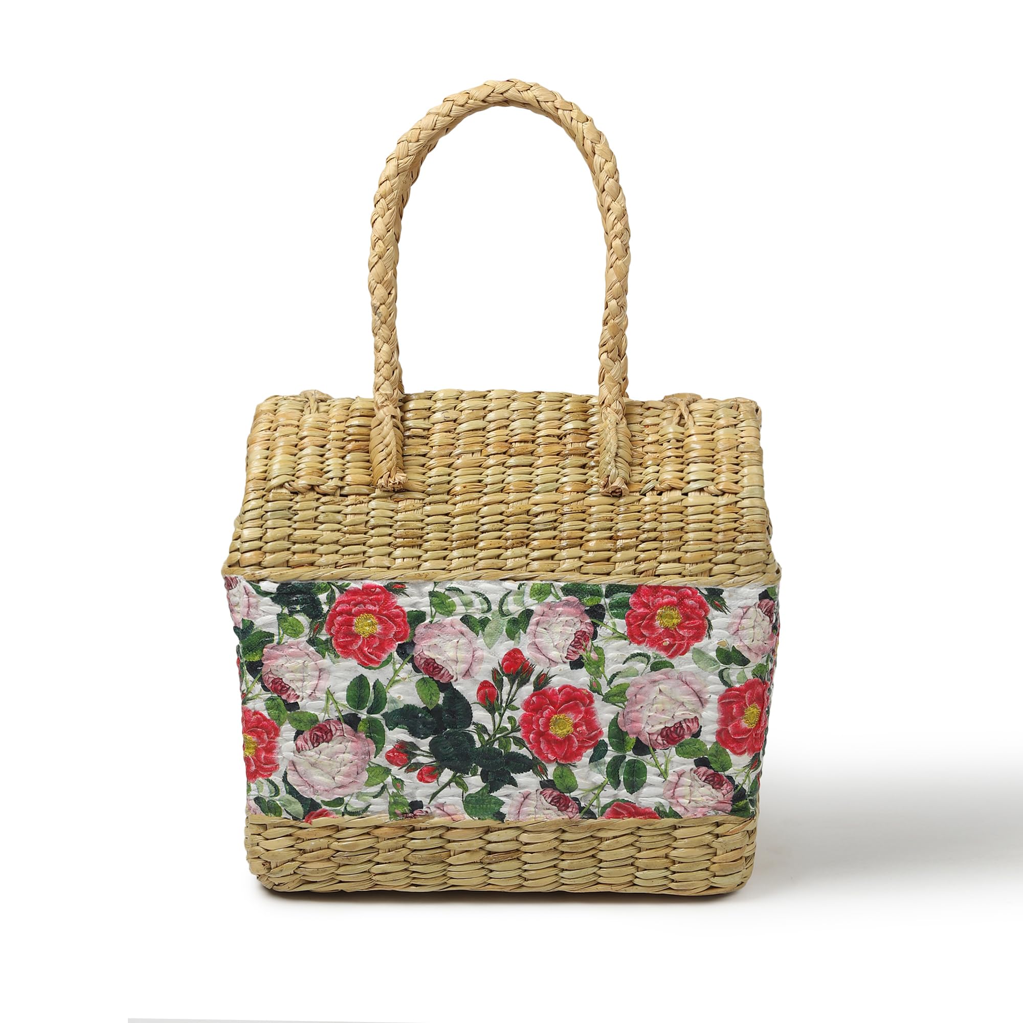 Stylish Seagrass Picnic Basket - FREE SHIPPING -4 Stylish Seagrass Picnic Basket - FREE SHIPPING -4