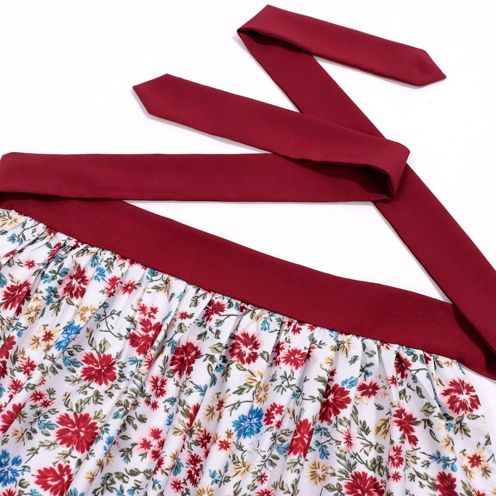 Dirndl dziewczęca bluzka i fartuszek Dirndl dla dzieci, sukienka do stroju ludowego, sukienka dla nastolatków, nowoczesny strój bawarski tradycyjny
