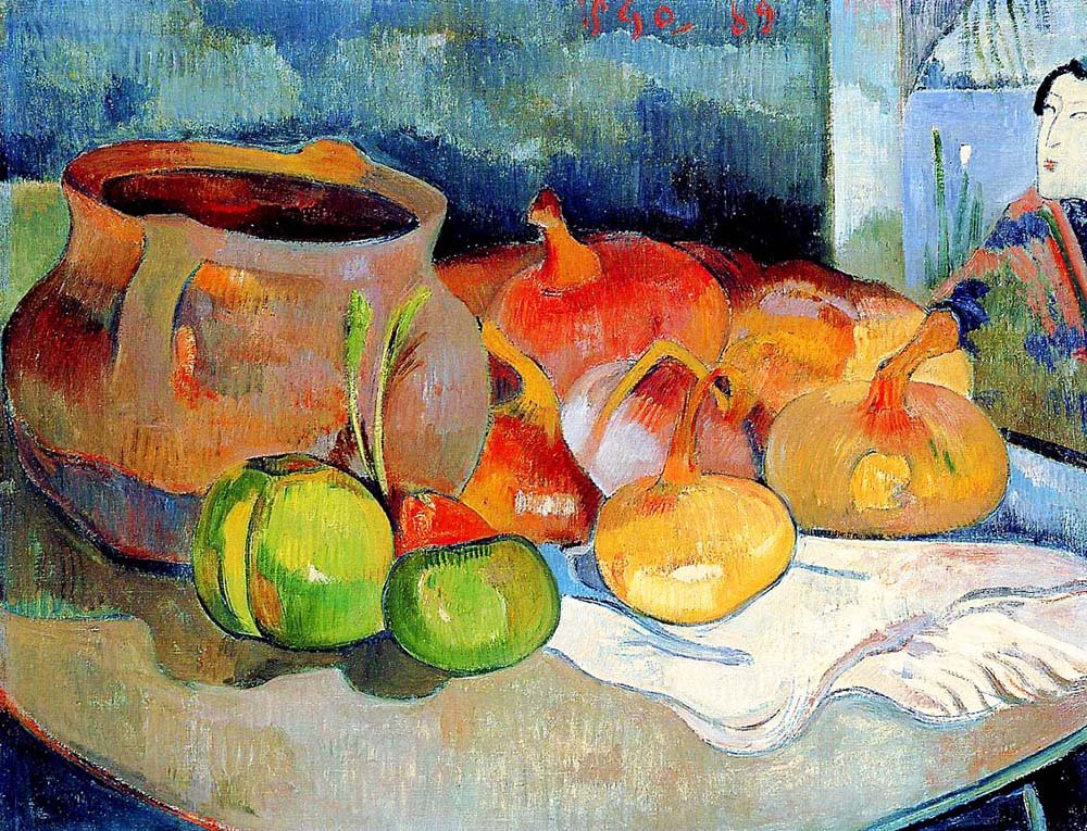 Amazon.com: Home Comforts Paul Gauguin - Still Life With Onions