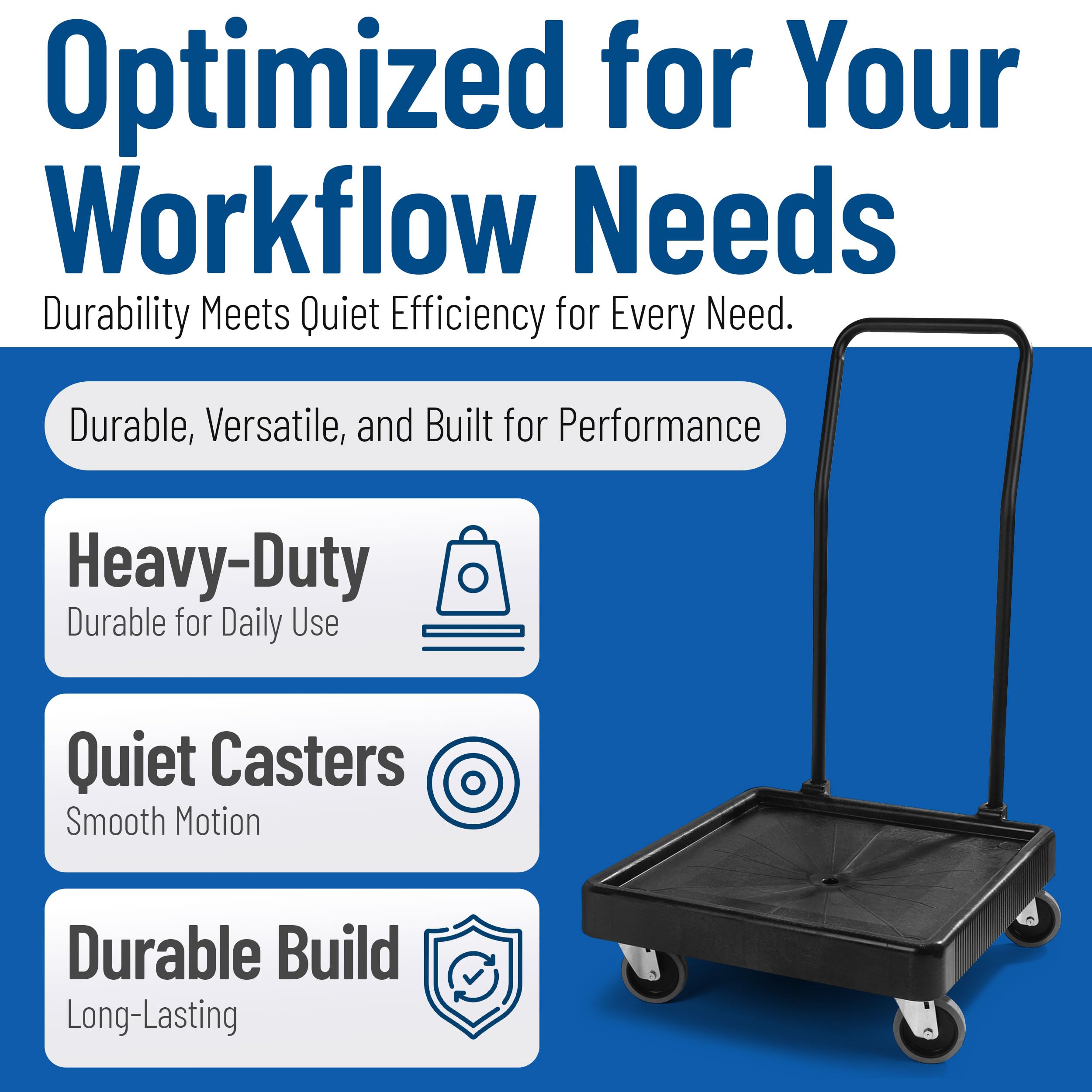 Carlisle Rack Dolly - Smooth Glide & Heavy Duty -3 Carlisle Rack Dolly - Smooth Glide & Heavy Duty -3