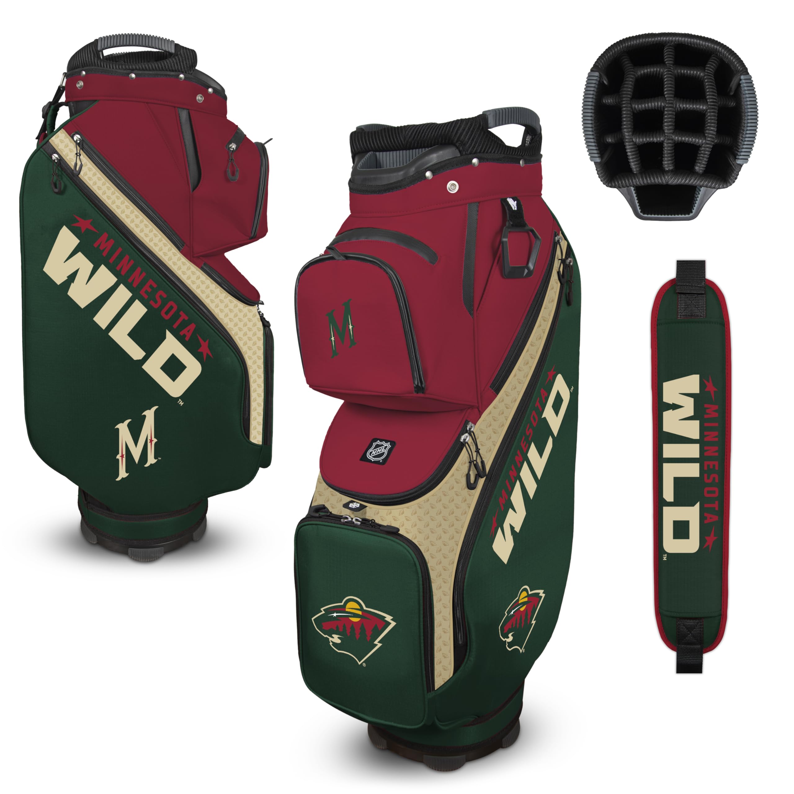 Team Effort Uni – Erwachsene Clubhouse Cooler Cart Bag NHL Golfschlägertasche